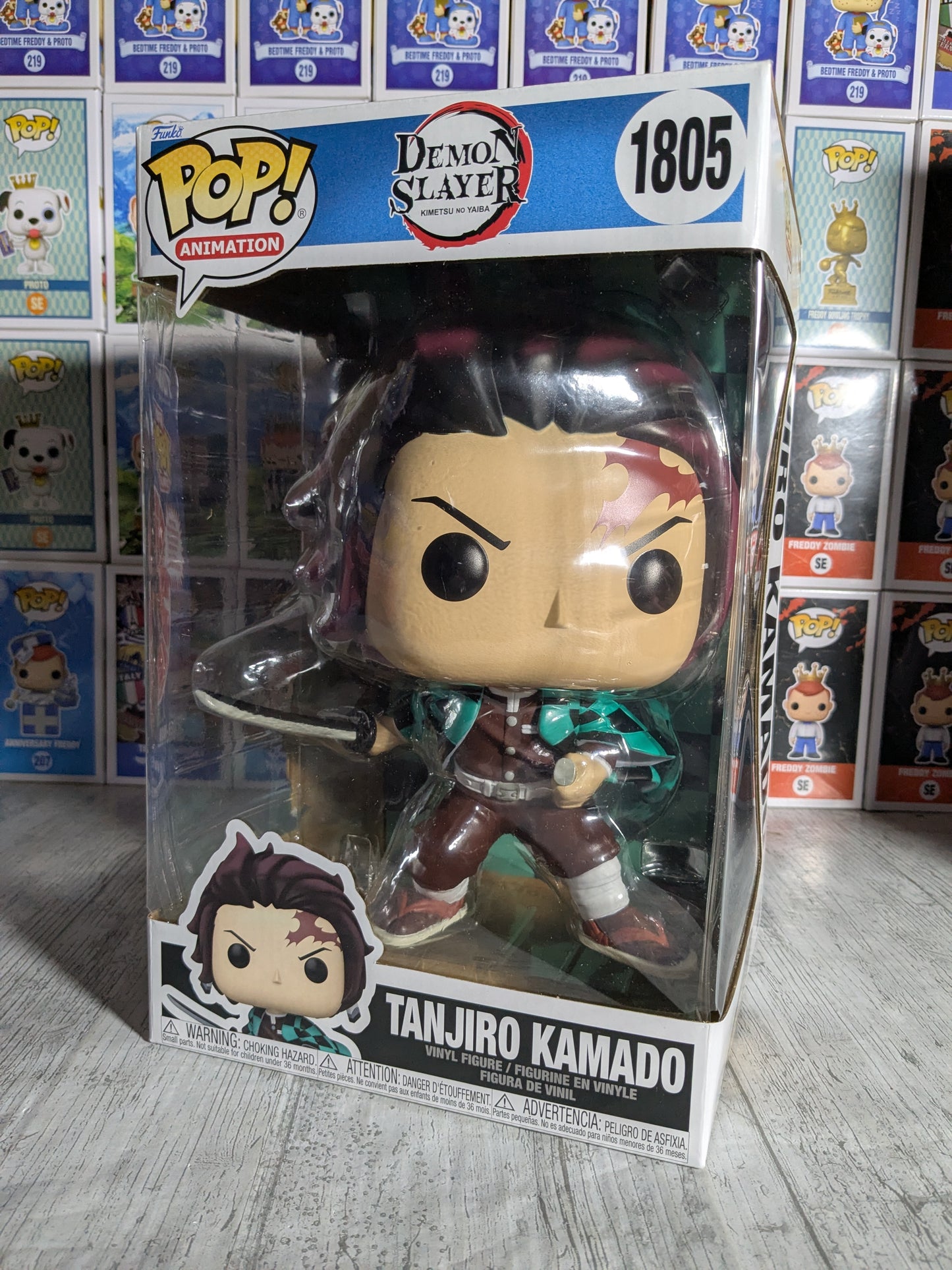 Funko pop Demon Slayer #1805 - Tanjiro Kamado