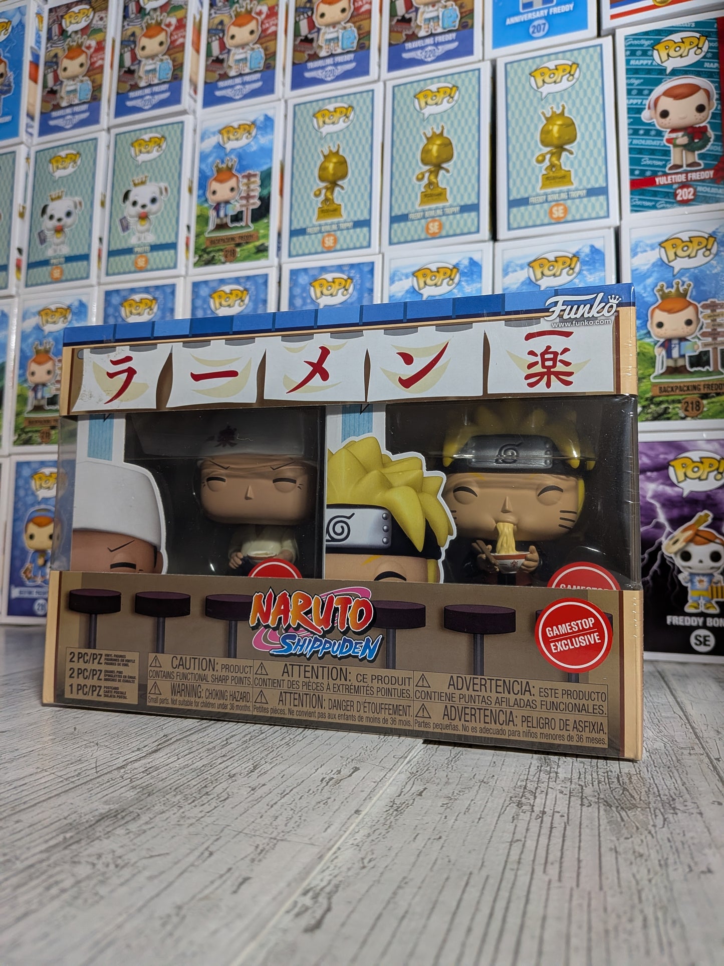 Funko Pop - Naruto Shippuden Sammlerbox (GameStop)