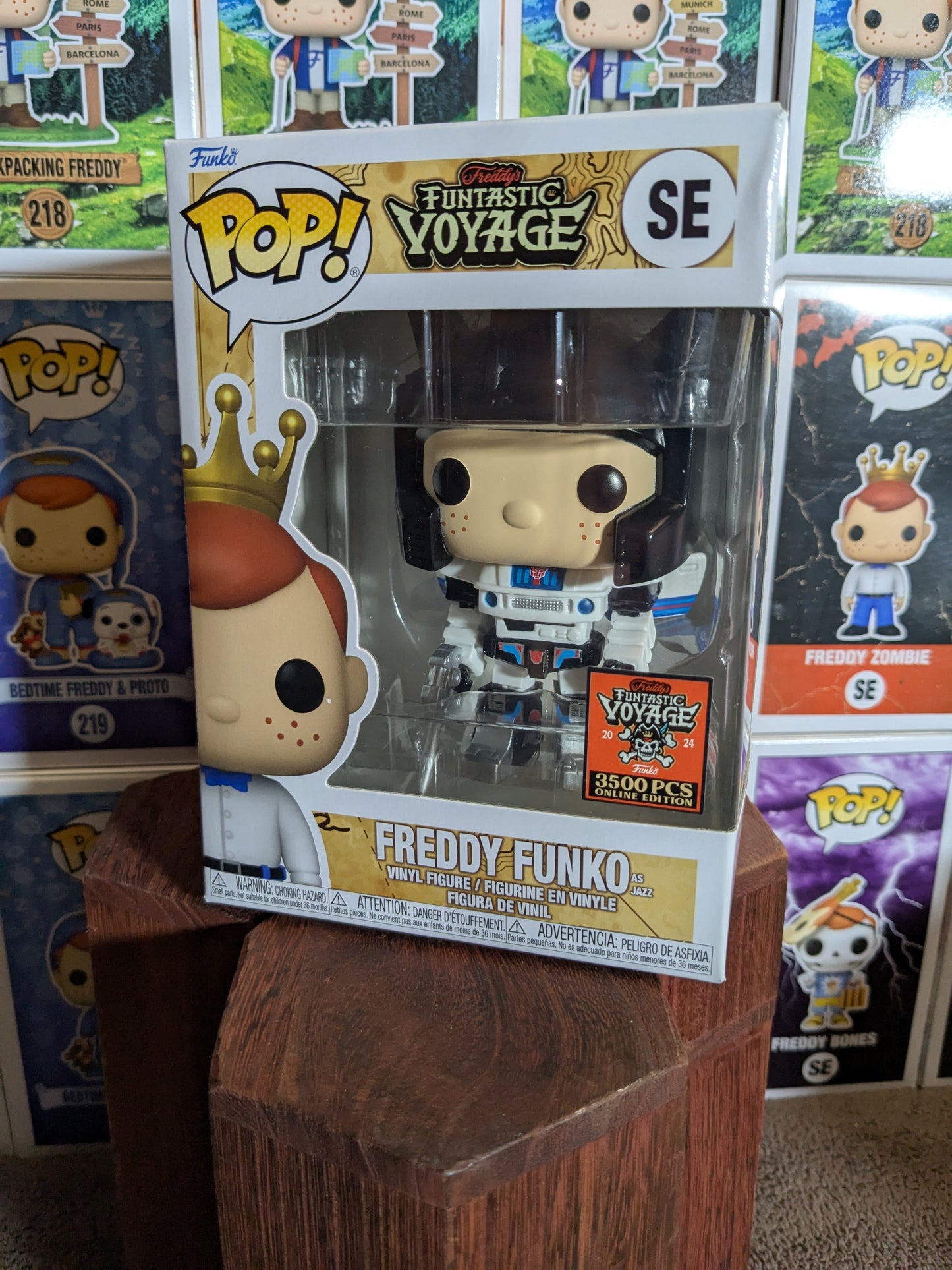 Funko pop SE : Freddy Funko as Jazz (3500PCS)