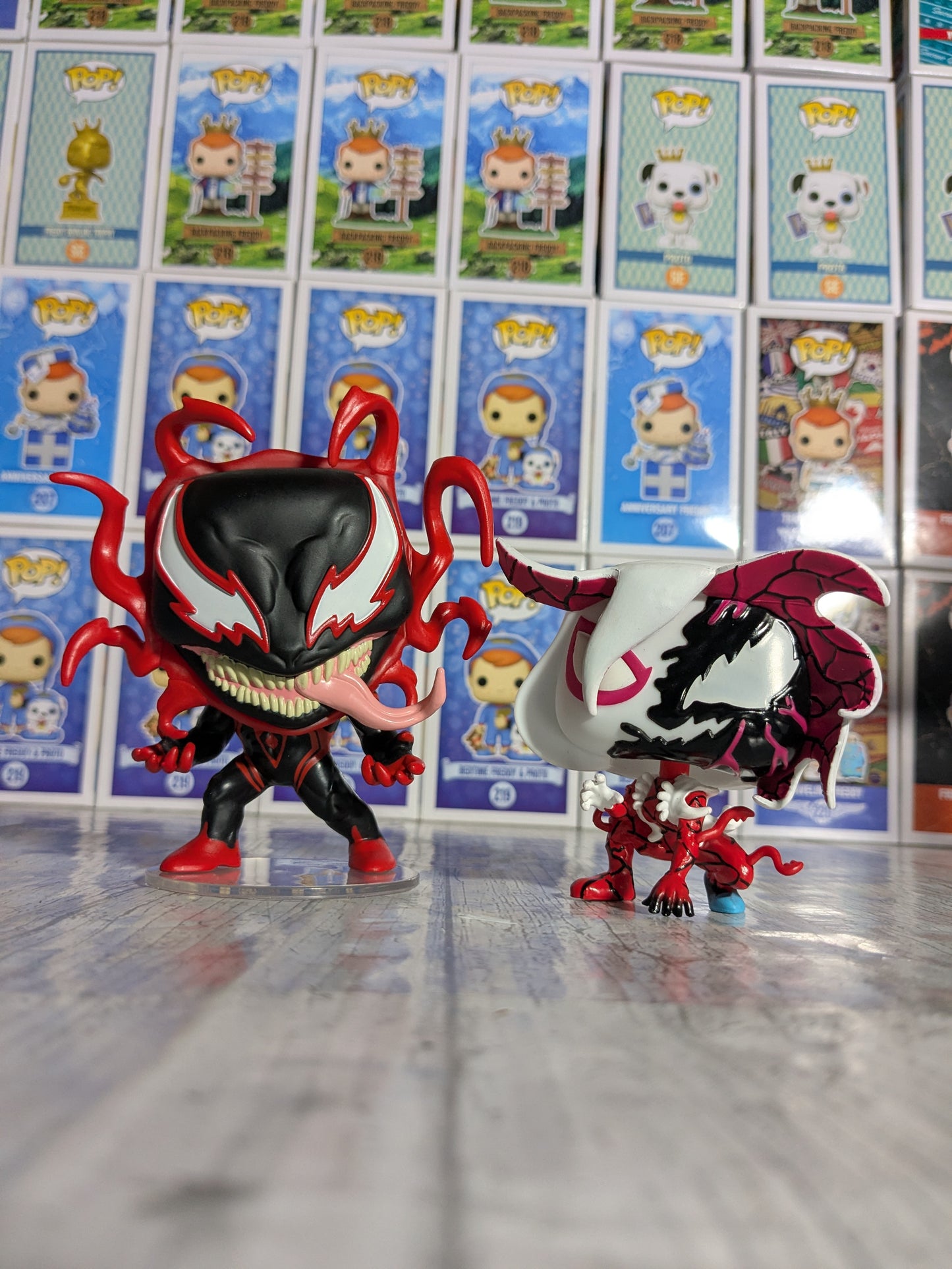 Funko pop Marvel Comics - Venom & Carnage Ghost Spider (Bundle)