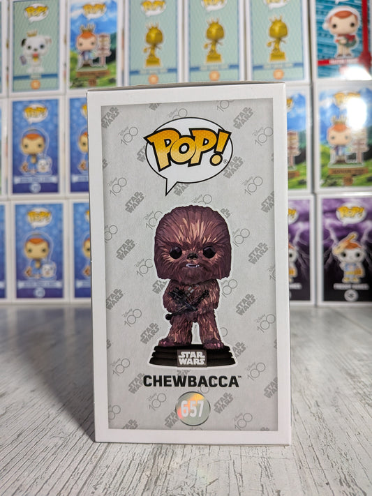 Funko pop Star Wars Disney 100 #657 - Chewbacca (Facet)