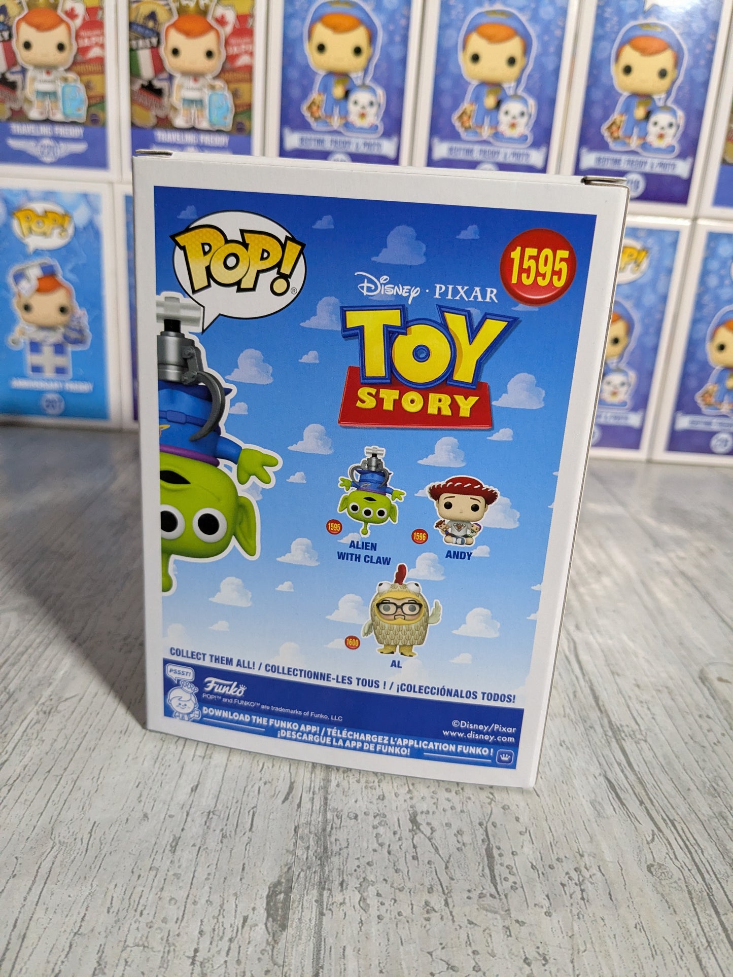 Funko pop Toy Story #1595 - Alien with Claw