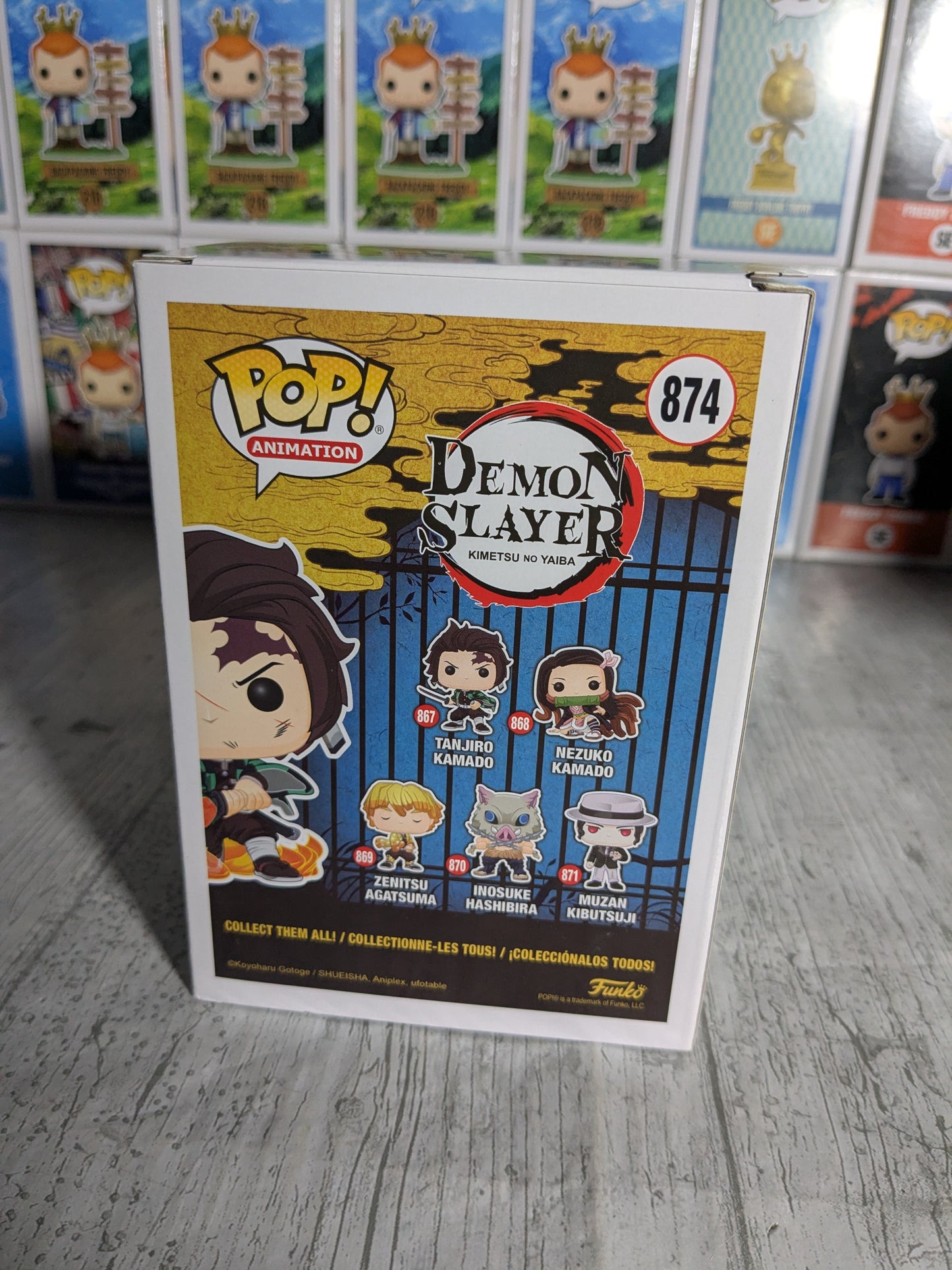 Funko pop 874 : Tanjiro Kamado Hinokami Kagura Dance (Chase)