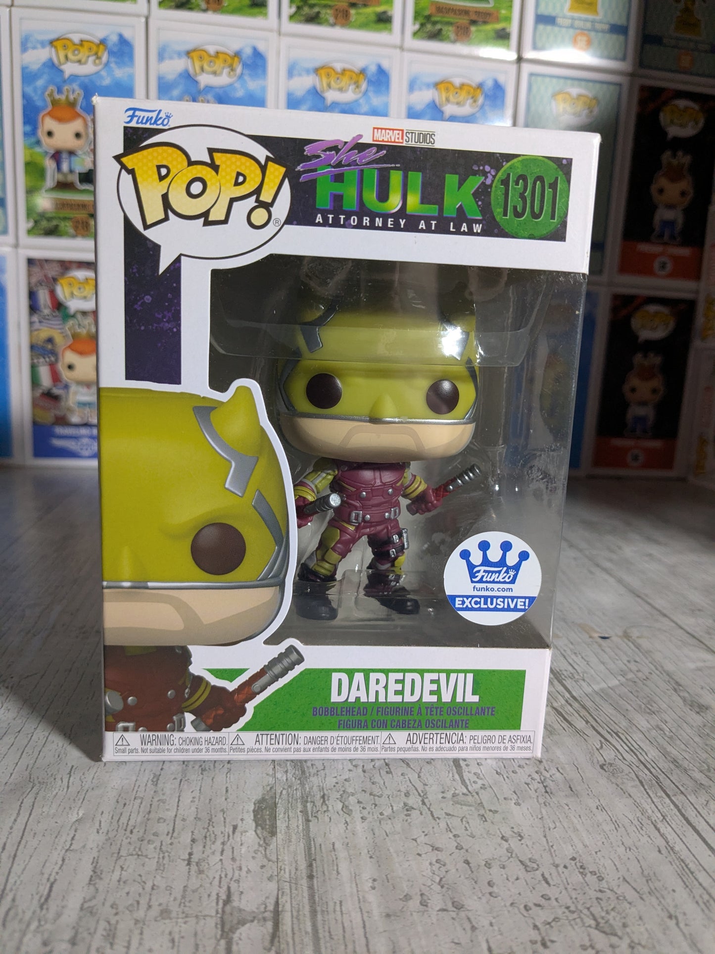 Funko pop 1301 - Daredevil (Opened/Damaged Box)