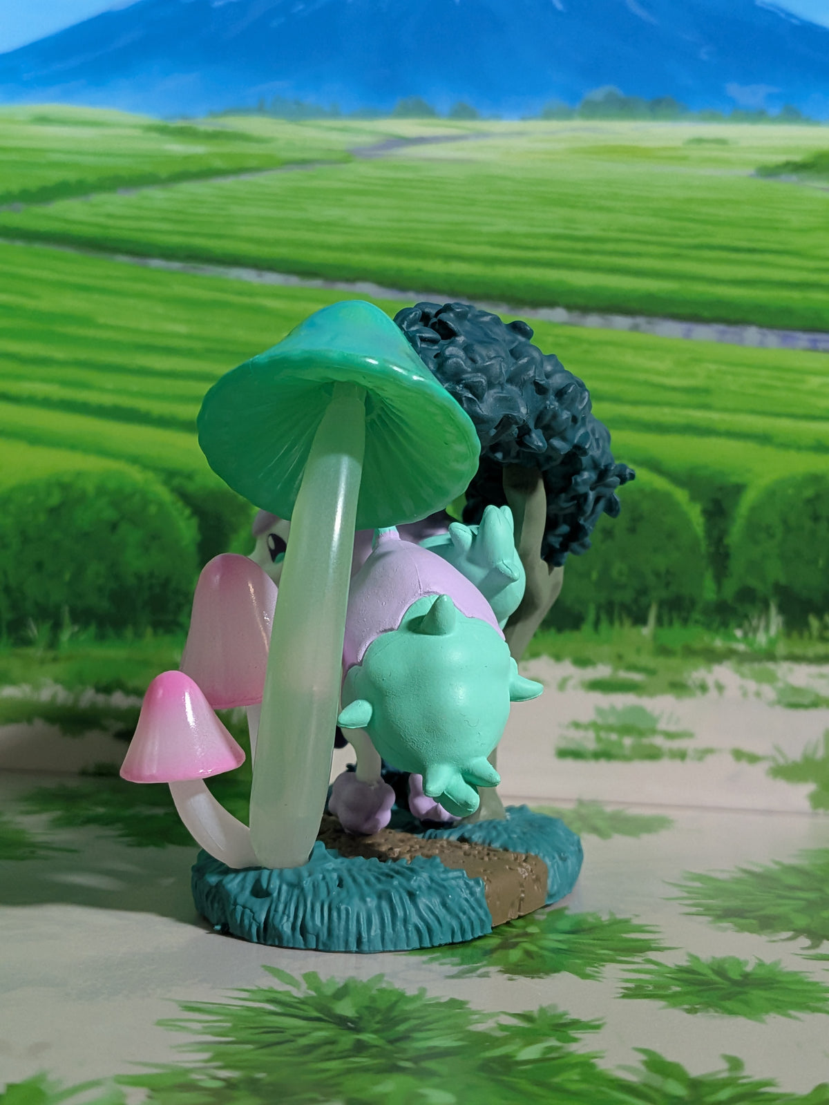 Re-Ment Pokémon - Ponyta de Galar - Circular Diorama