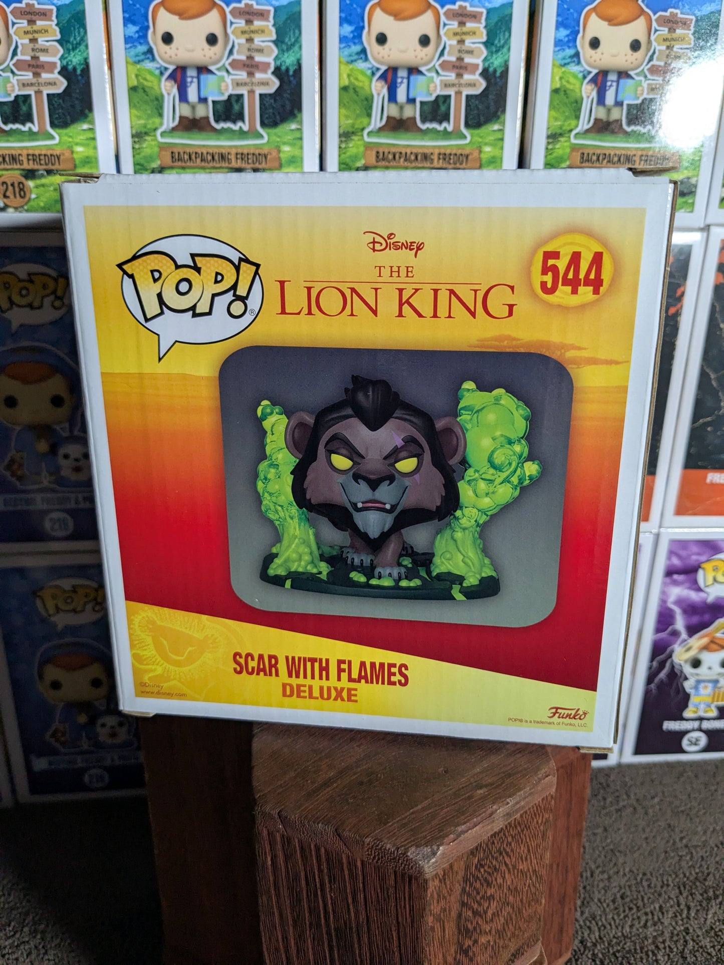 Funko pop 544 : Scar with Flames