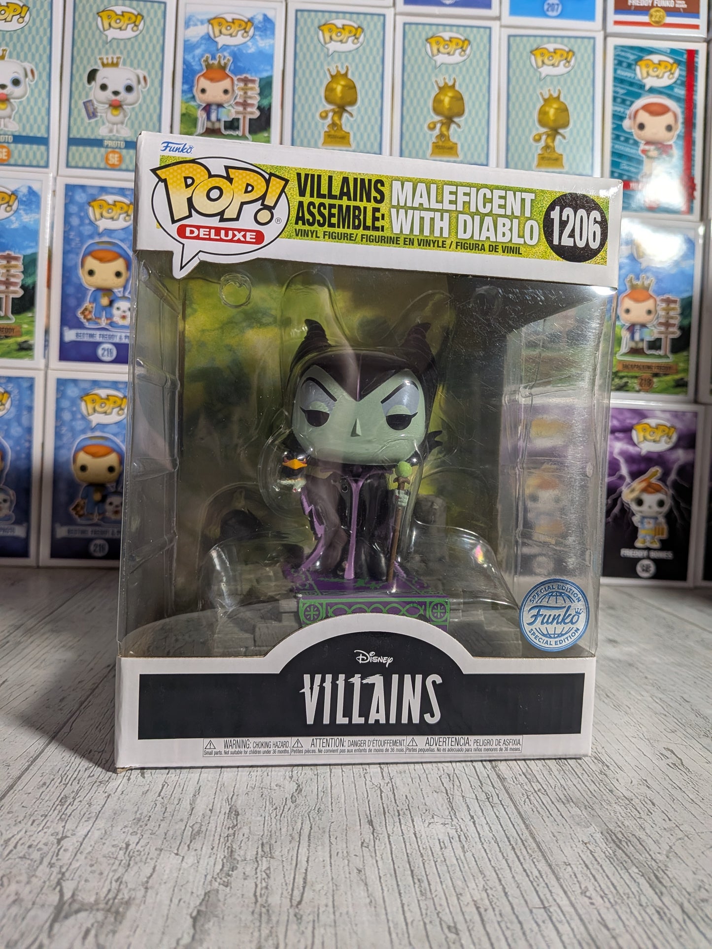 Funko Pop Disney #1206 - Maleficent with Diablo
