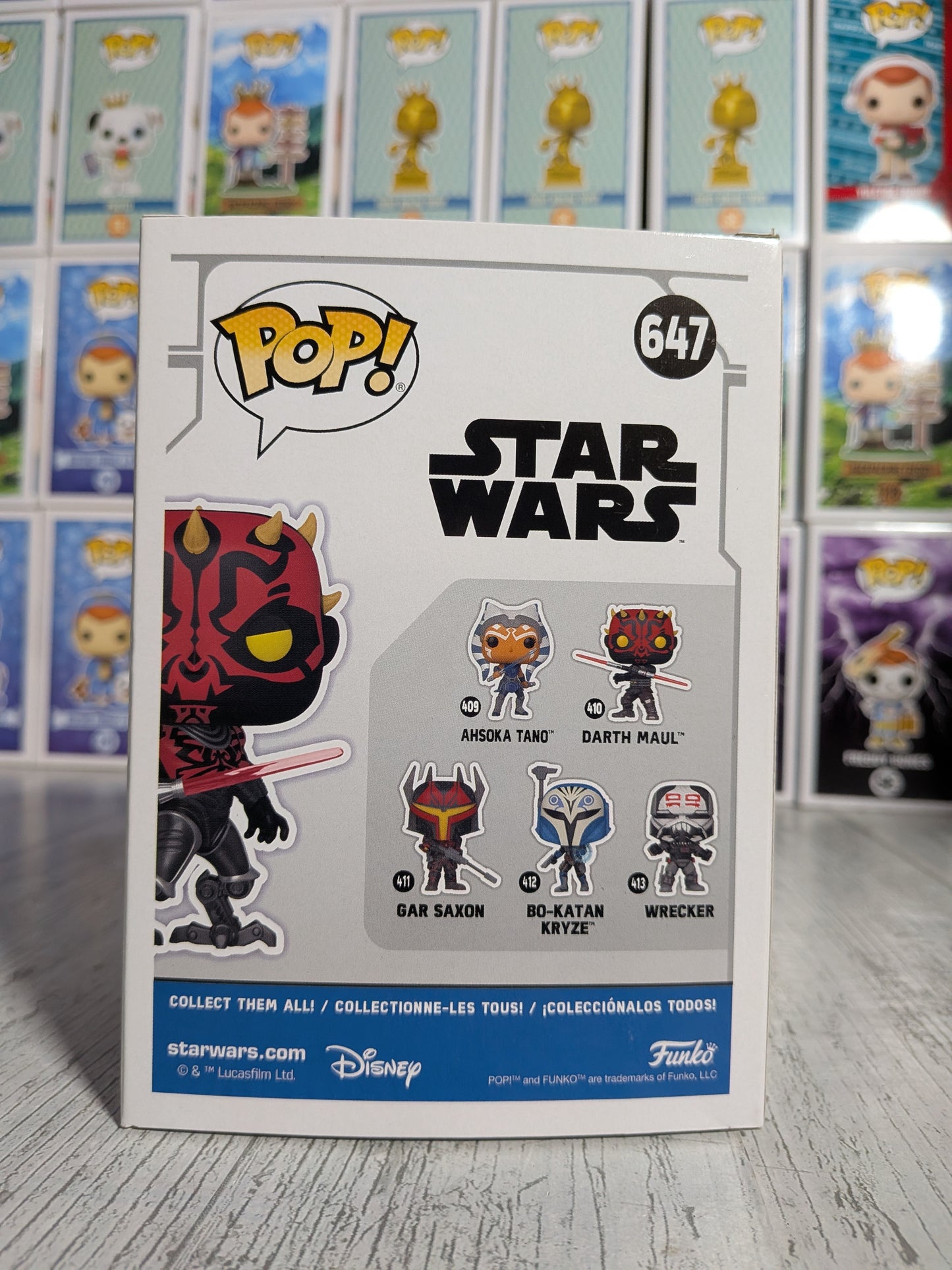 Funko Pop Star Wars #647 - Darth Maul (FC2023)