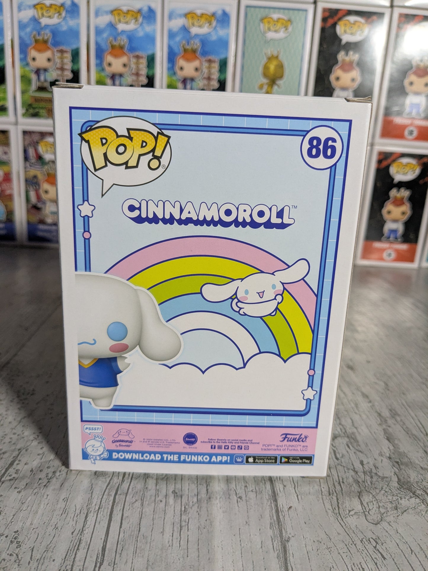 Funko pop 86 : Cinnamoroll (Flocked)