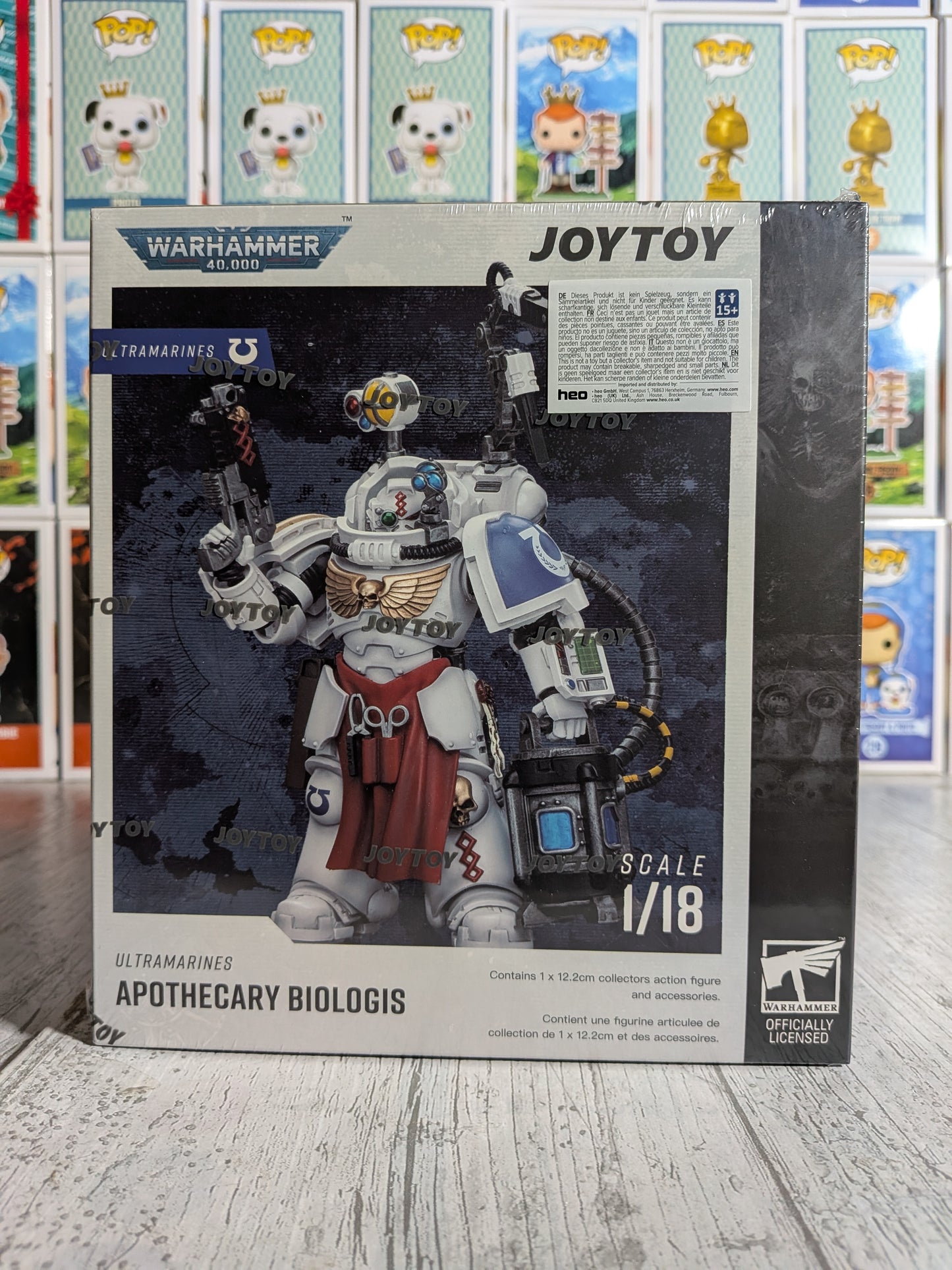 JoyToy Warhammer 40k - Ultramarines Apotheker Biologis (12,2cm)