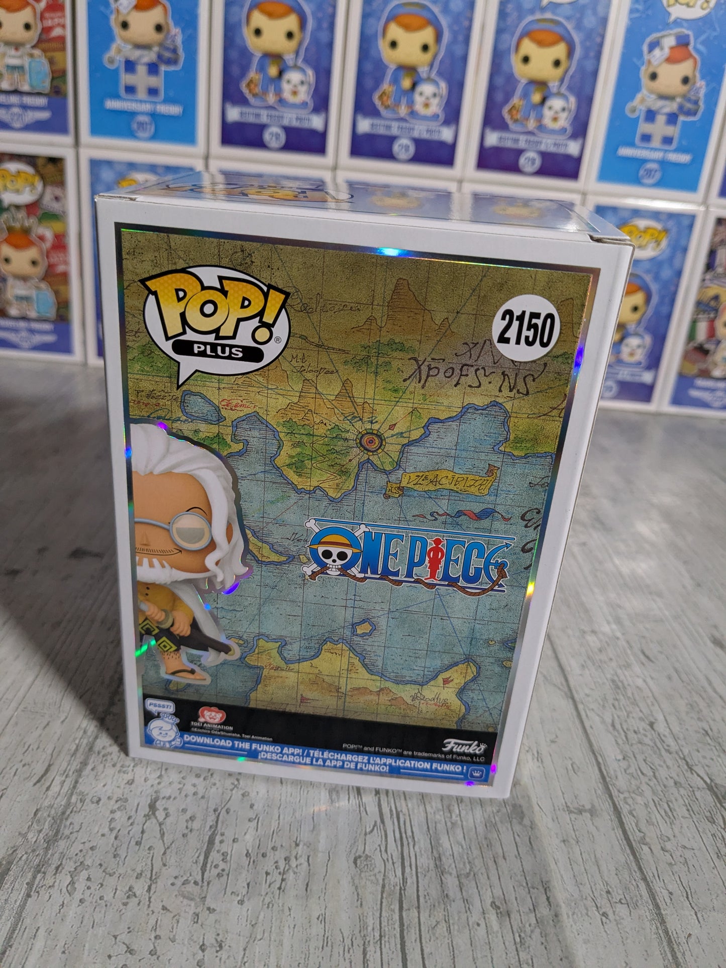 Funko Pop One Piece #2150 - Silvers Rayleigh (Beschädigte Verpackung)