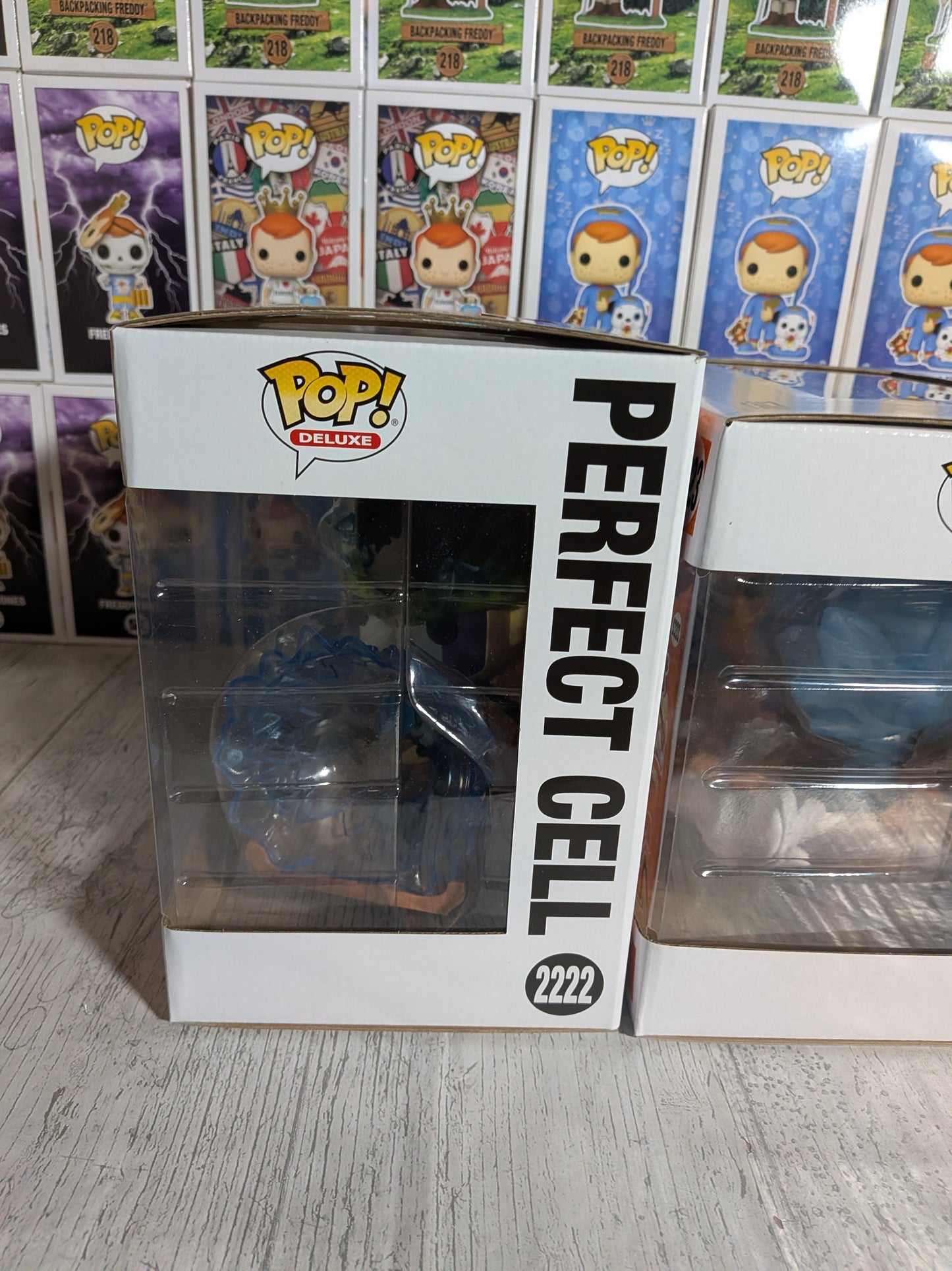 Funko pop Dragon Ball Z - Perfect Cell vs Father-Son Kamehameha