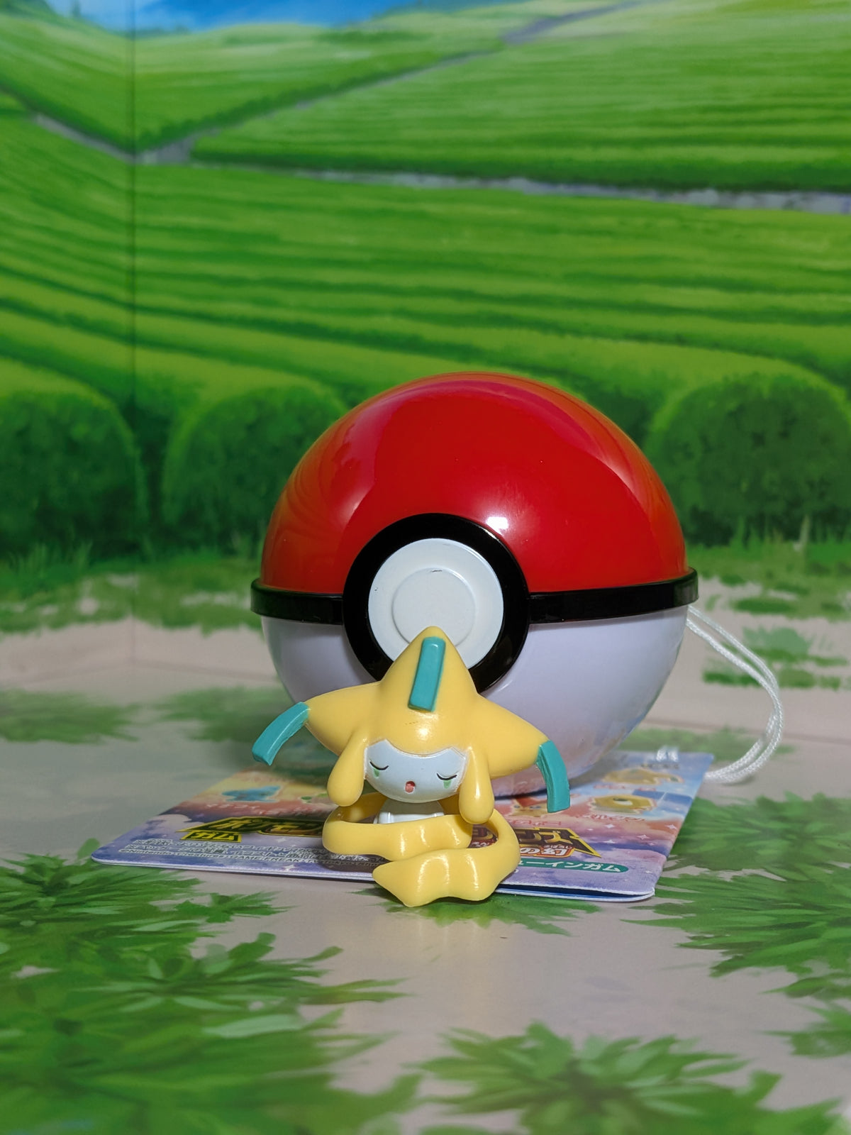 Shokugan: Pokémon Get & Gum - Blazing Sky Illusion - Jirachi & Poké Ball (Environ 3 cm)