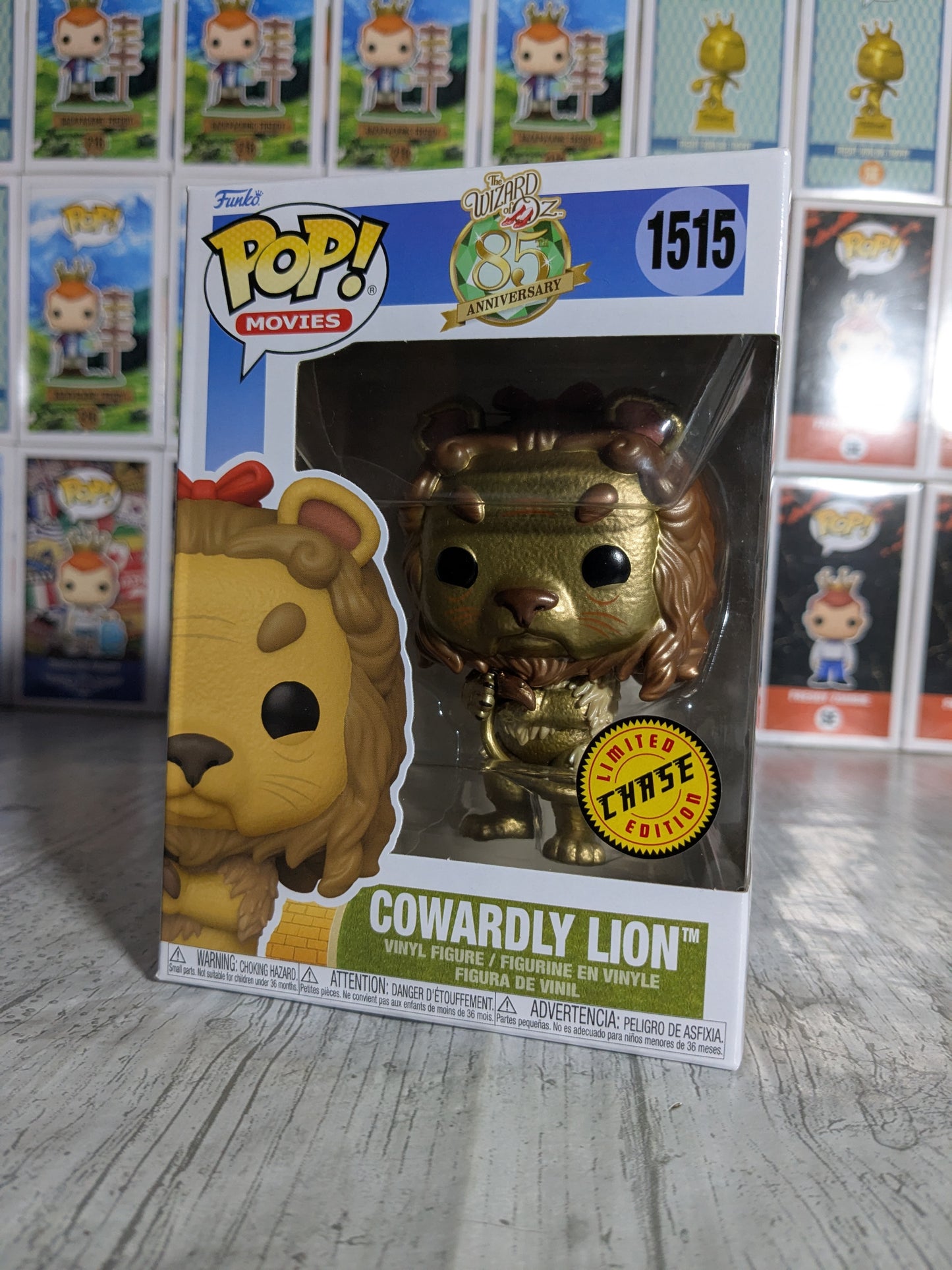 Funko pop 1515 : Cowardly Lion (Chase)