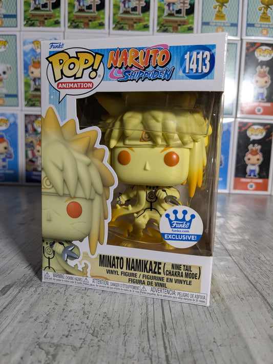 Funko pop 1413 : Minato Namikaze Nine Tail Chakra Mode