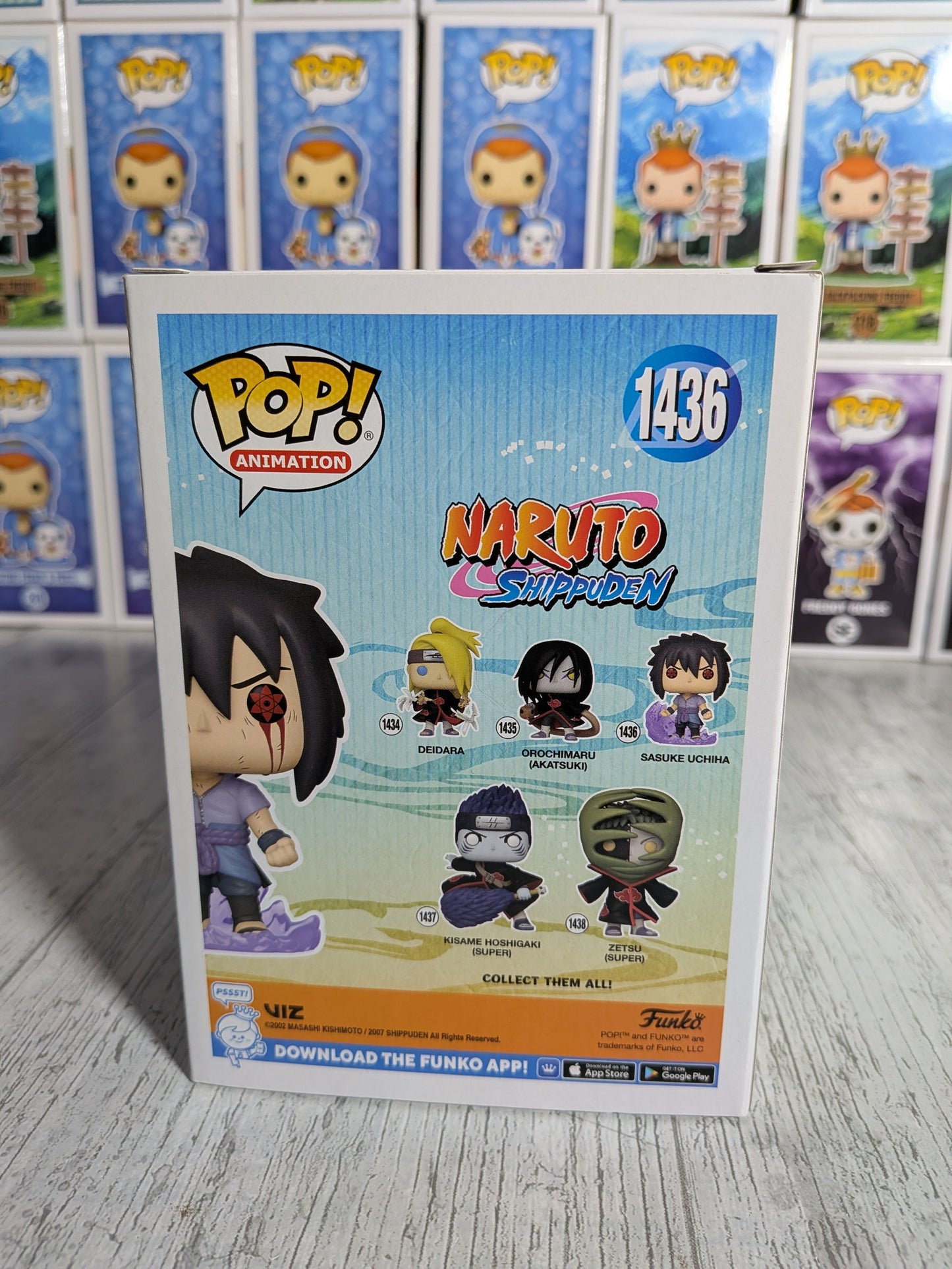 Funko Pop 1436: Sasuke Uchiha (Glow)