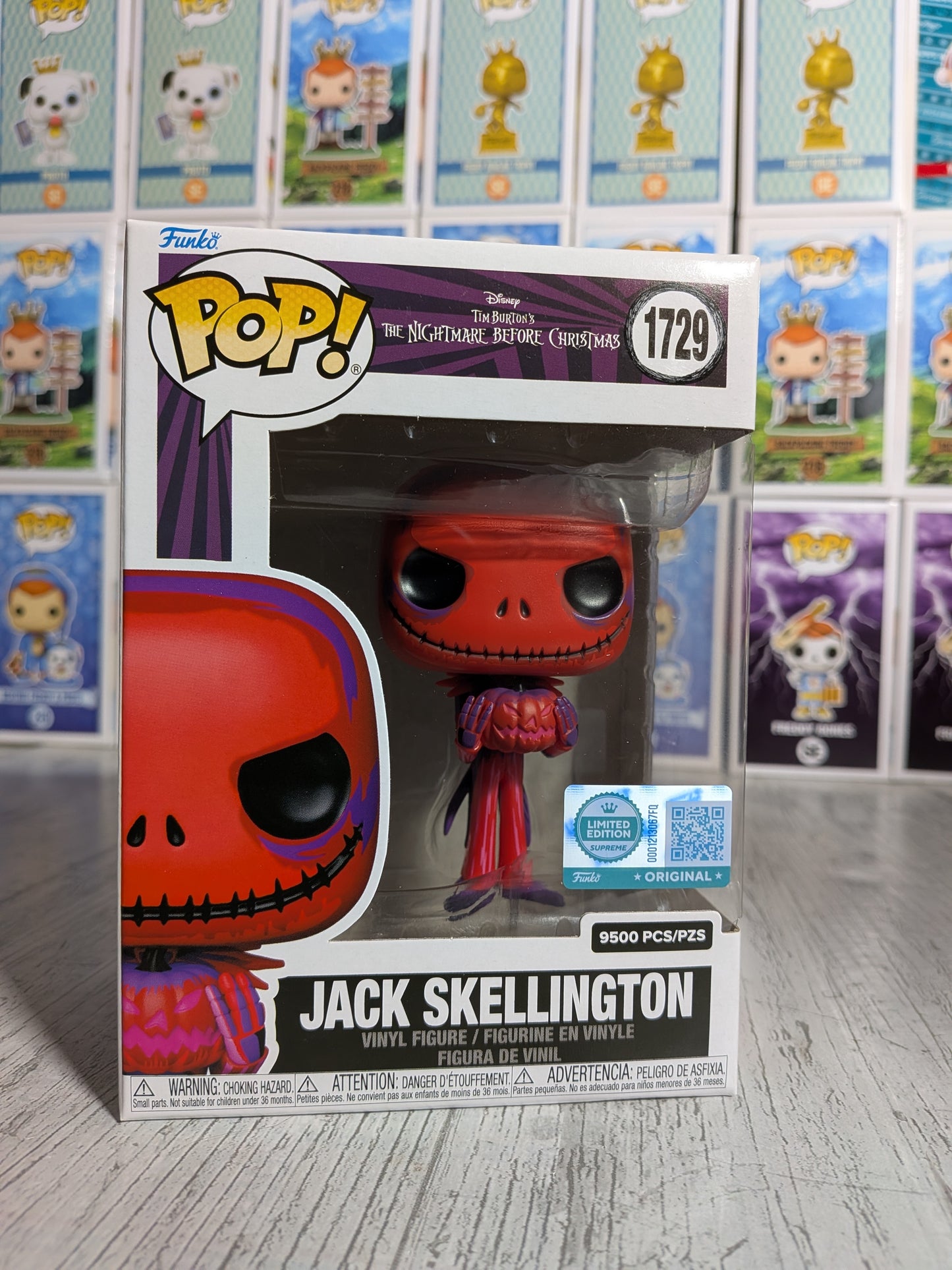 Funko Pop Disney The Nightmare Before Christmas #1729 - Jack Skellington (9500 Stk.)