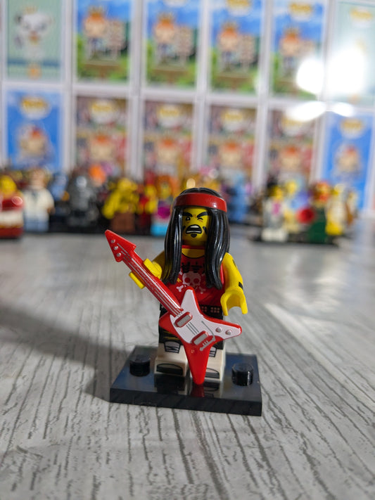 LEGO Minifigures : Gong & Guitar Rocker