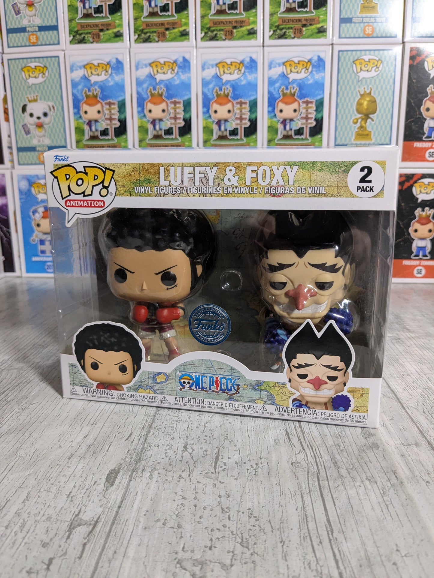 Funko pop : Luffy & Foxy