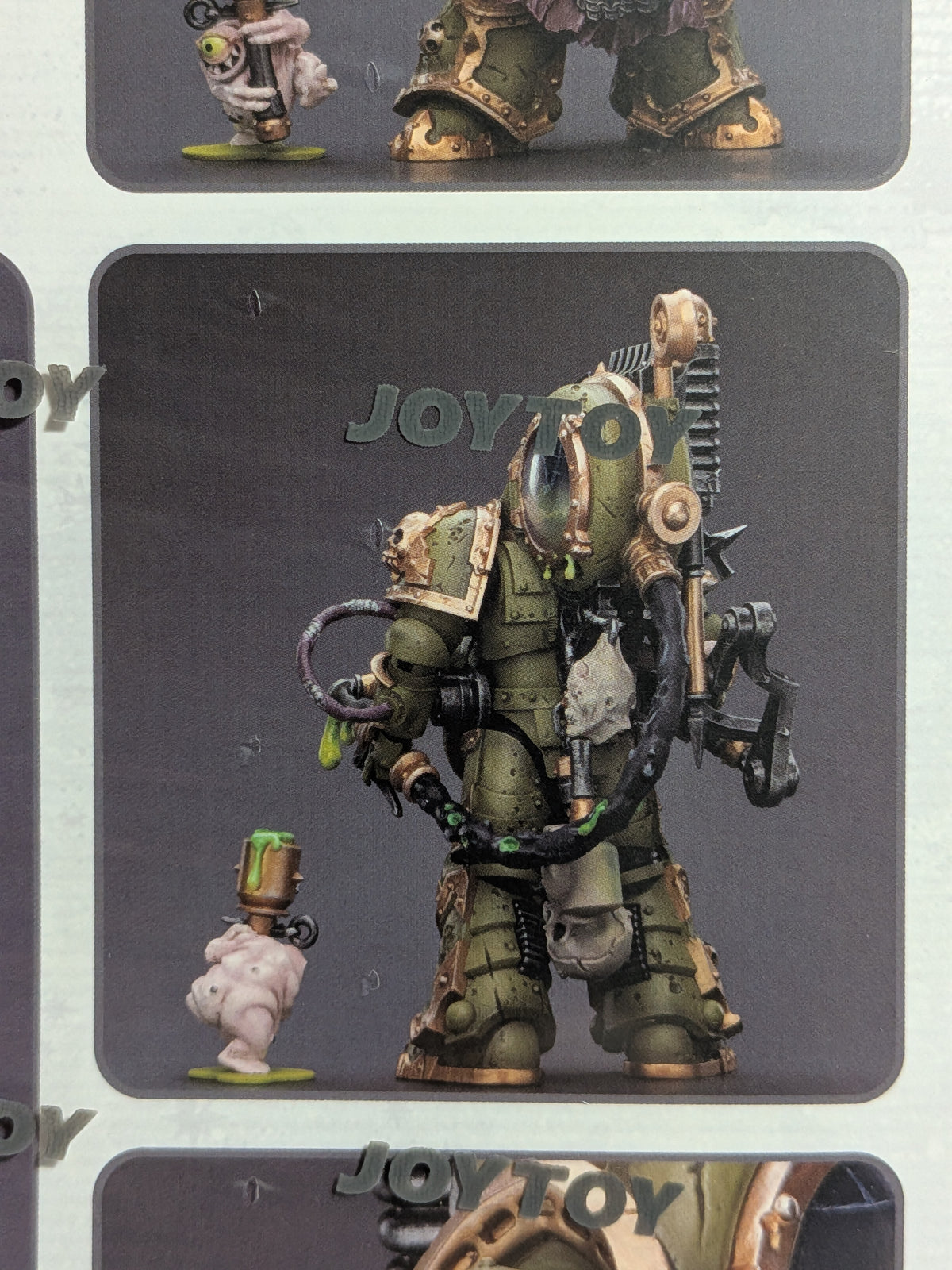 JoyToy Warhammer 40k - Death Guard Foul Blightspawn (12.5cm)