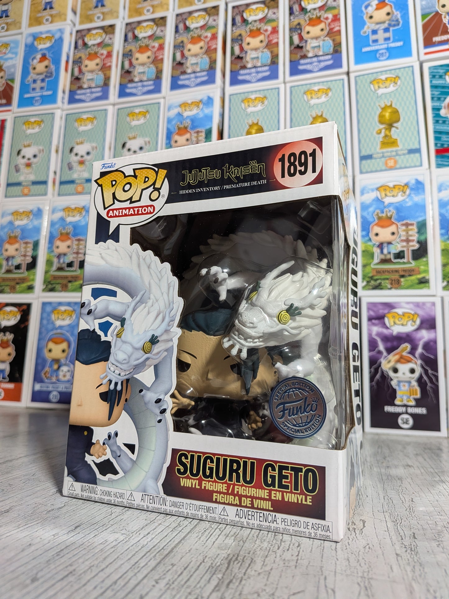 Funko Pop Animation #1891 - Suguru Geto with Rainbow Dragon