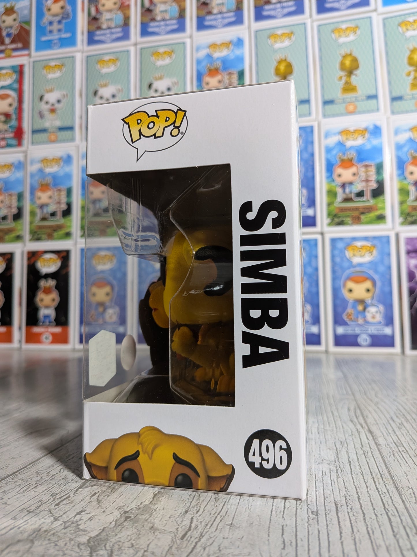 Funko Pop Disney The Lion King #496 - Simba (Flocked/HQE)