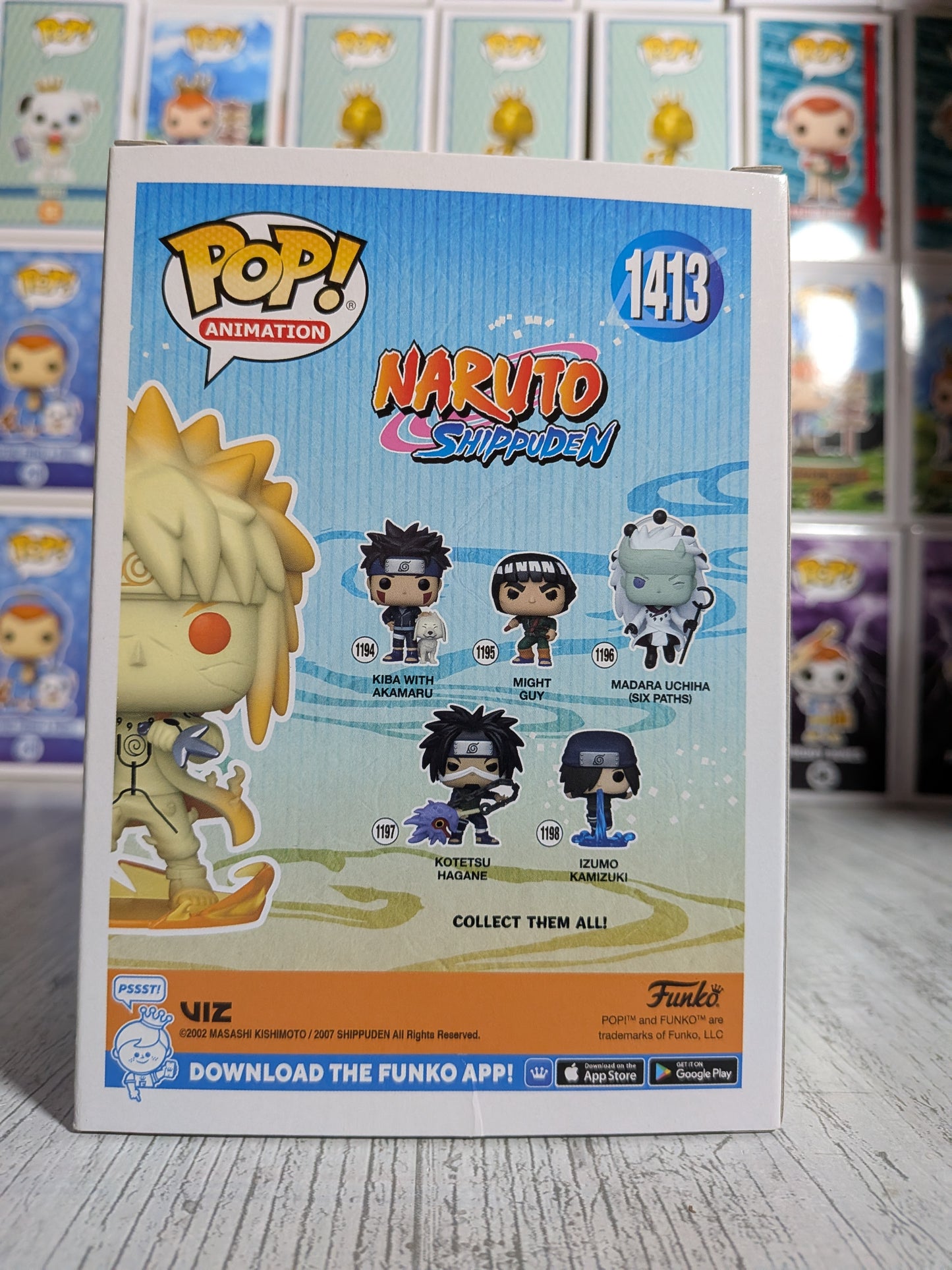 Funko Pop Naruto Shippuden #1413 – Minato Namikaze (Neunschwänziger Chakra-Modus)