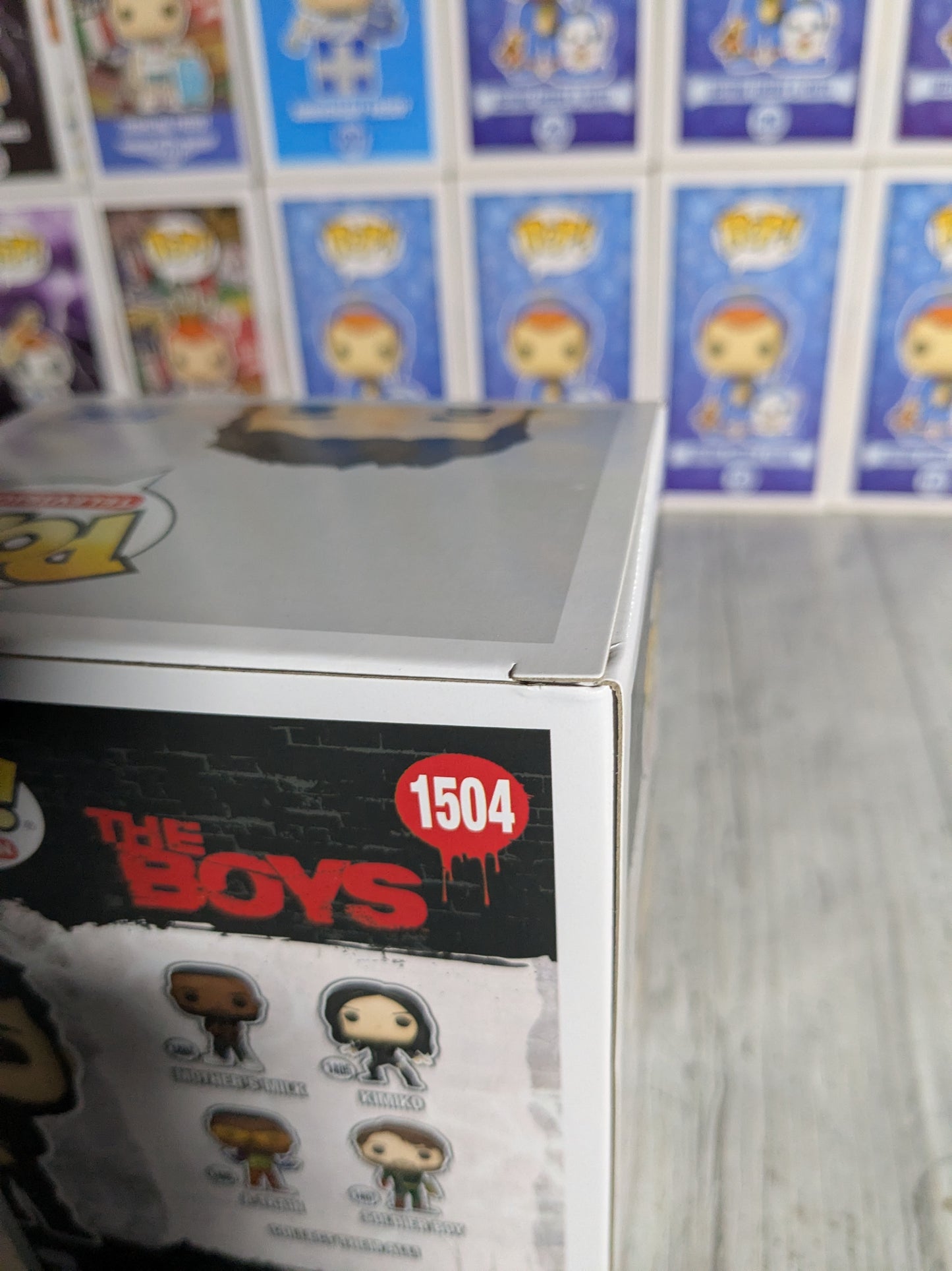 Funko pop The Boys #1504 - Billy Butcher with Laser Baby (NMG)