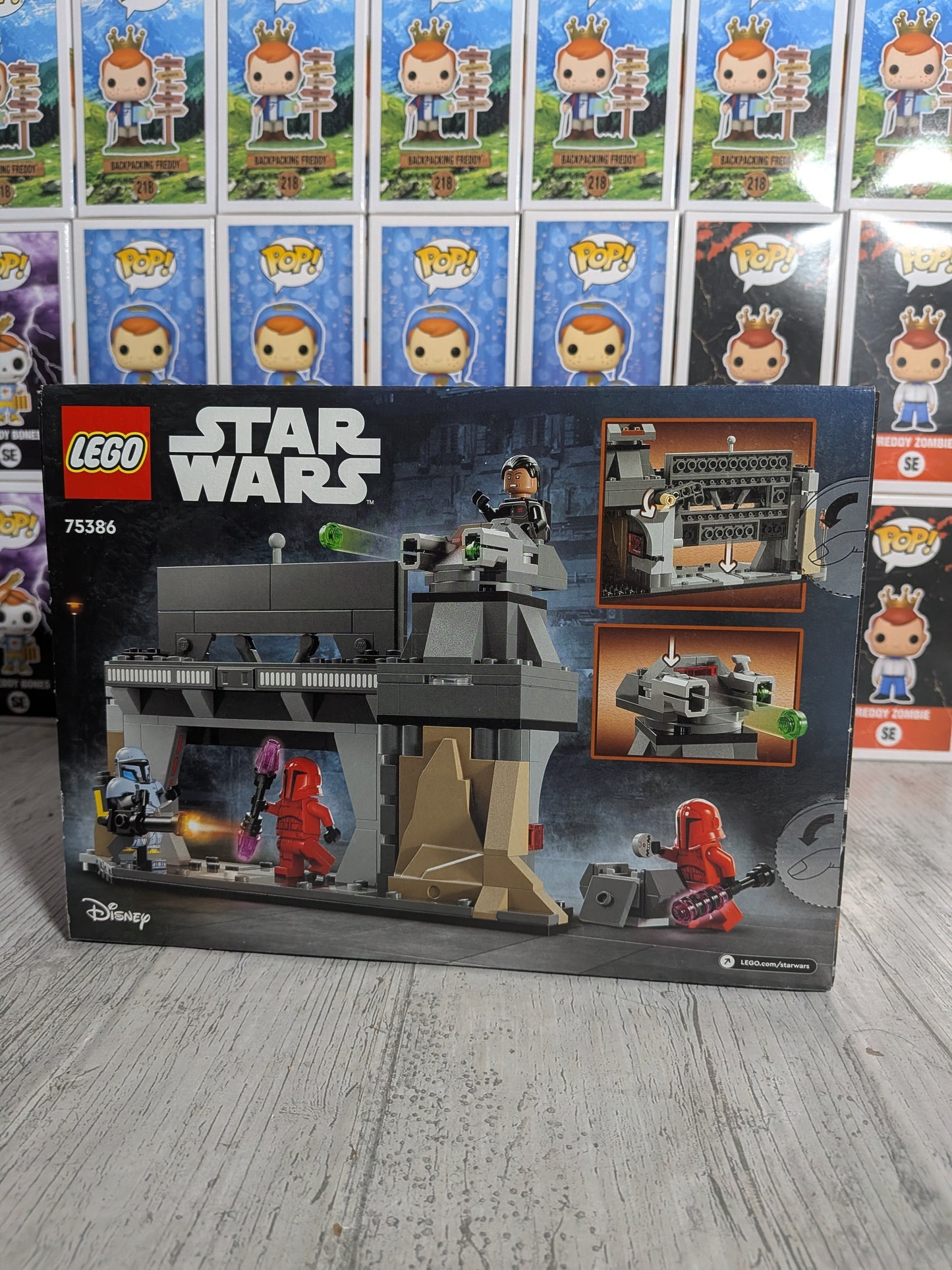 LEGO Star Wars #75386 – Kampf zwischen Paz Vizsla und Moff Gideon