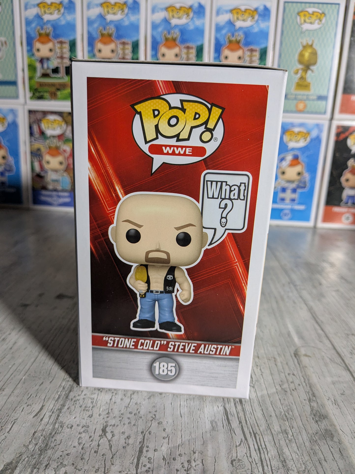 Funko pop WWE #185 - "Stone Cold" Steve Austin (9500PCS)