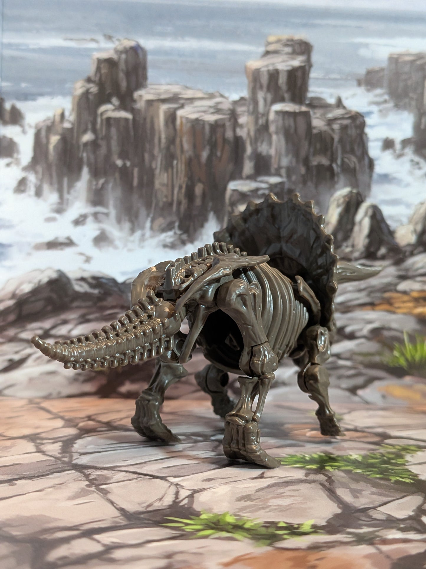 Blokees - Jurassic World Terraventure Ts02 - Triceratops (Fossil Version) (~12cm)