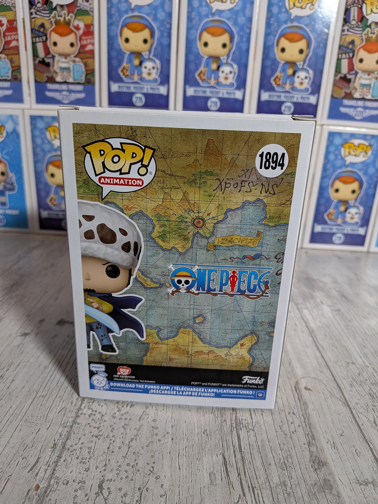 Funko Pop One Piece #1894 - Tafalgar Law (Leuchtend)