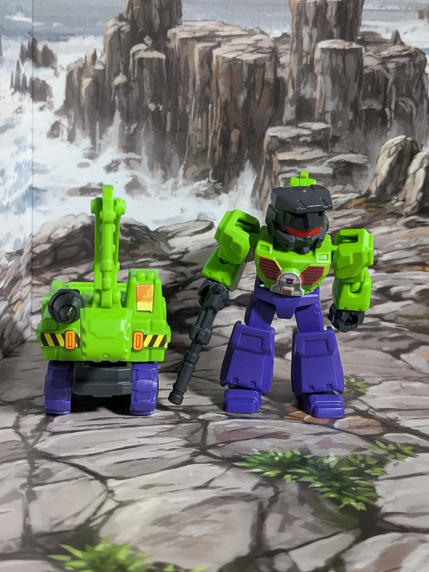 Blokees - Transformers - Scavenger (Galaxy Shining) - Bundle Robot & Véhicule