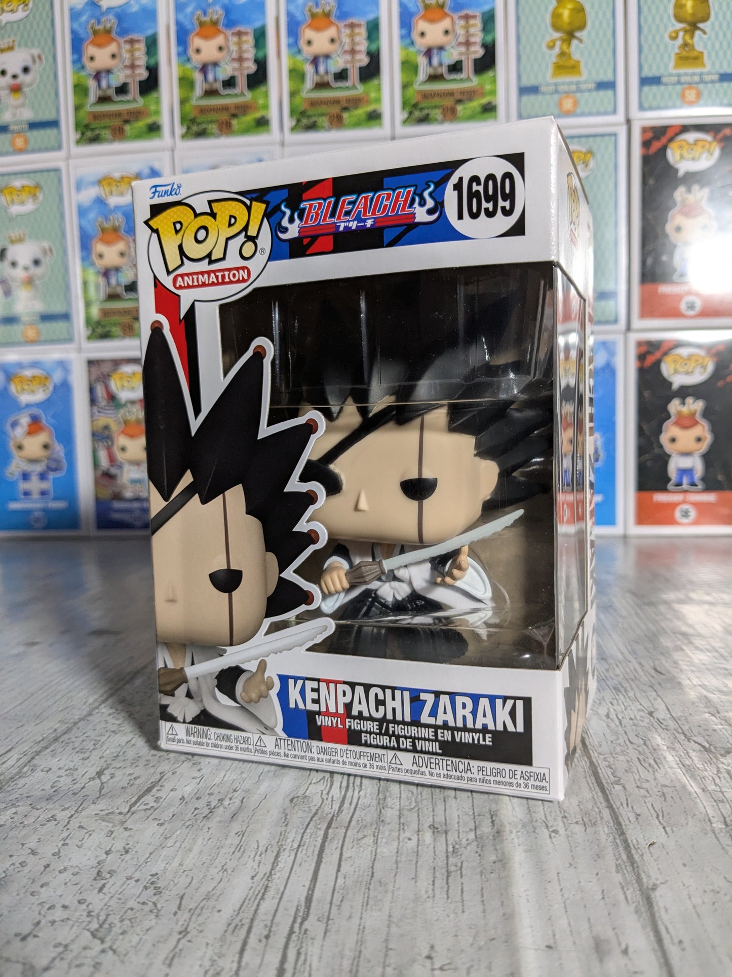 Funko pop 1699 : Kenpachi Zaraki (Damaged Box / Opened)