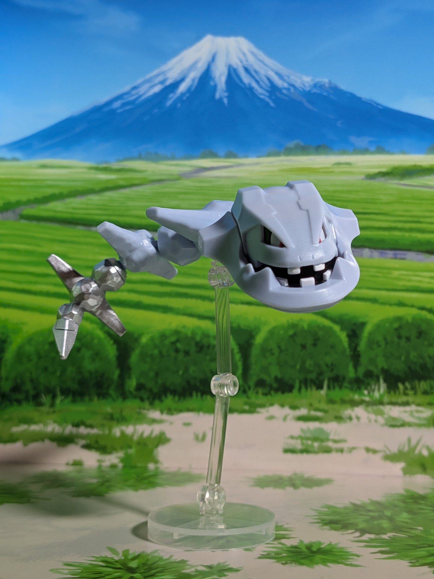 SHODO Pokémon 5 - Steelix | Steelix (Figurine + Accessoire)