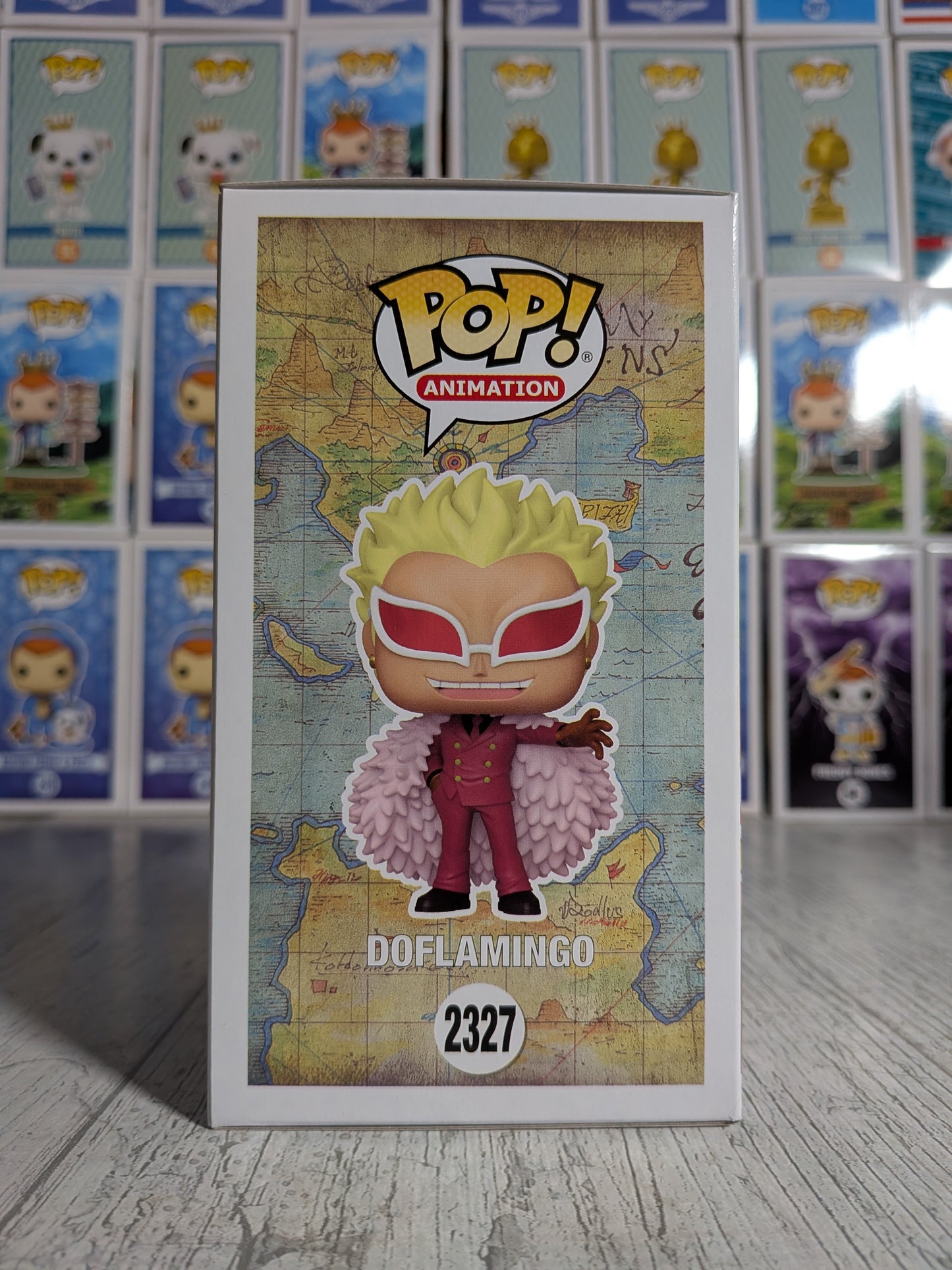 Funko Pop! Animation #2327 - Donquixote Doflamingo (Flocked/SC2026)