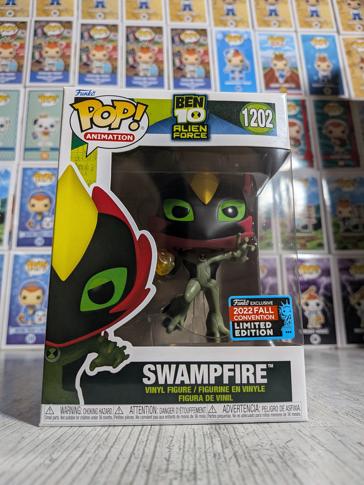 Funko Pop! Ben 10 Alien Force #1202 - Swampfire (Fall Convention 2022 Limited Edition)