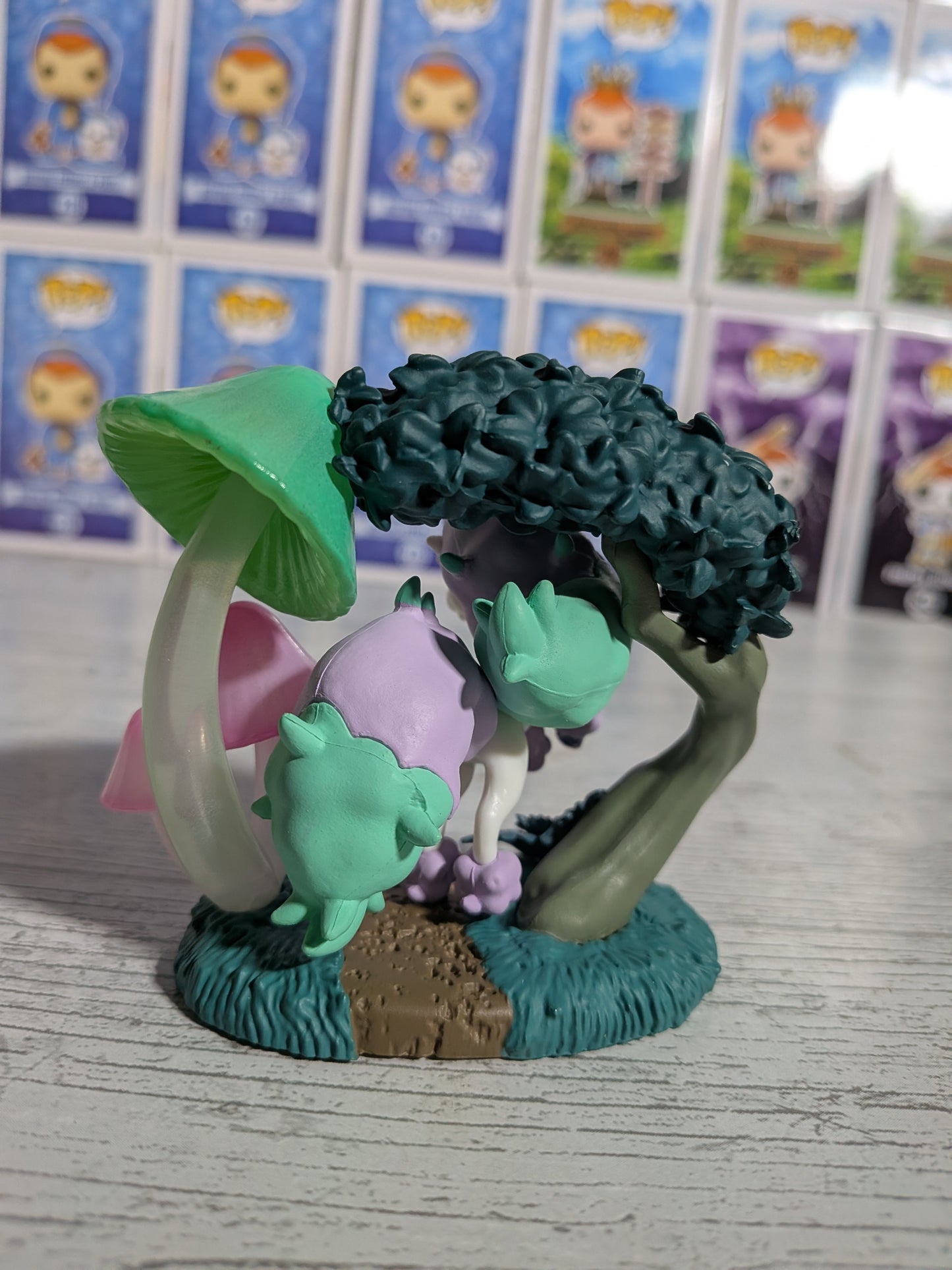 Re-Ment Pokémon - Ponyta de Galar - Circular Diorama