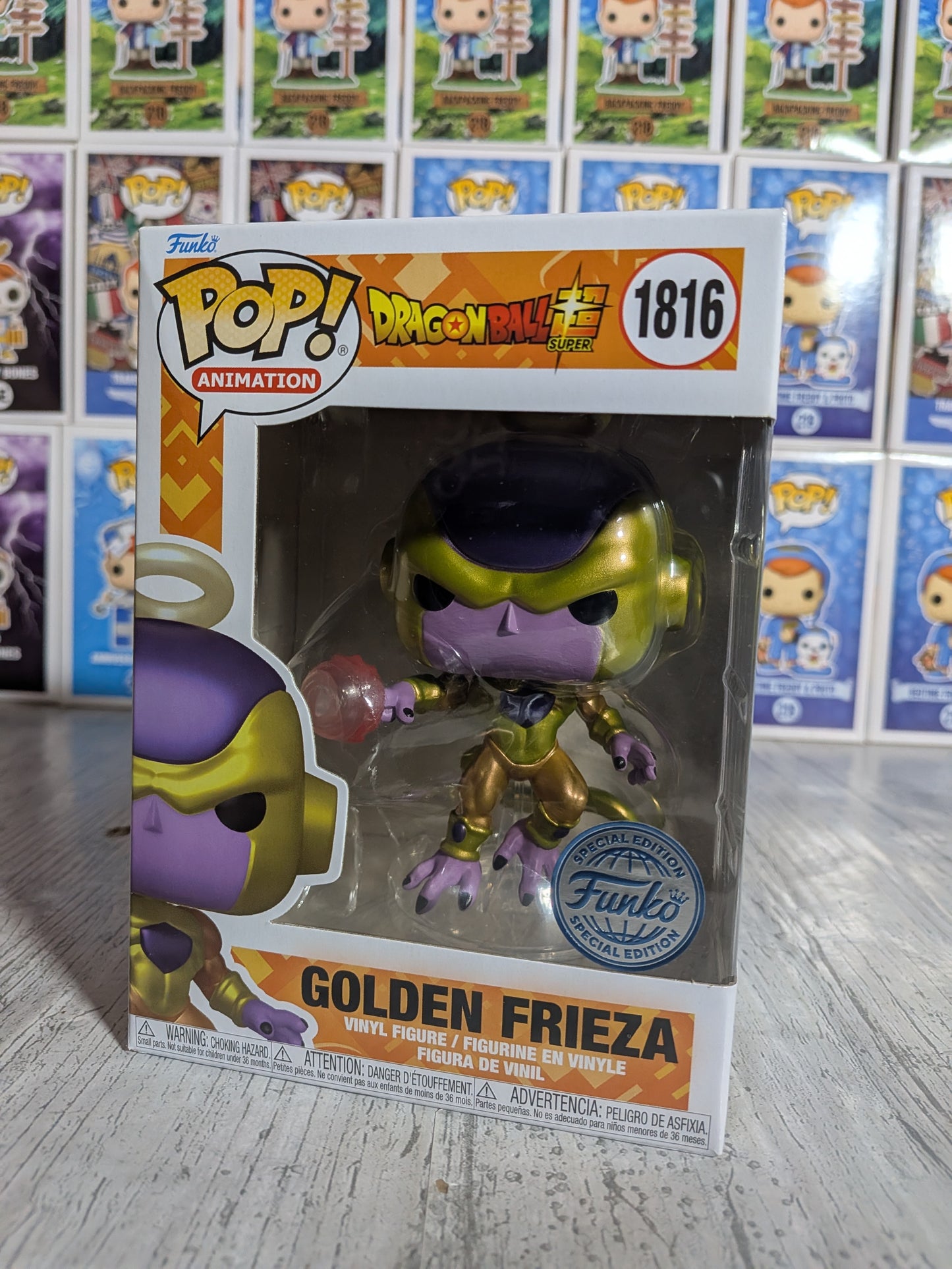 Funko Pop Dragon Ball Super #1816 - Goldener Frieza