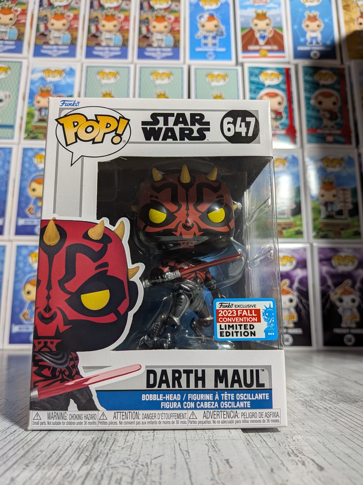Funko Pop Star Wars #647 - Darth Maul (FC2023)