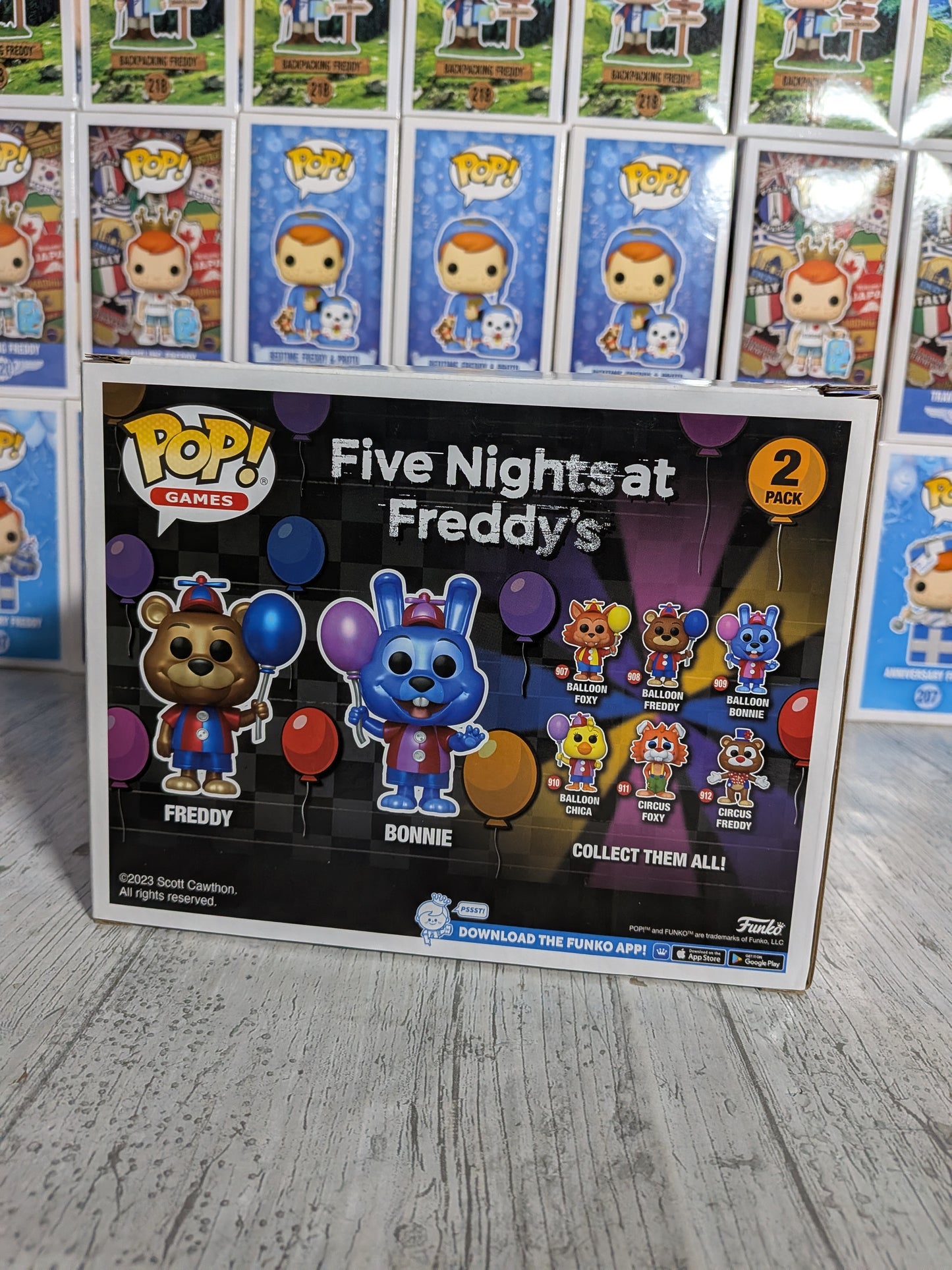 Funko Pop Five Nights at Freddy's - Balloon Freddy &amp; Balloon Bonnie