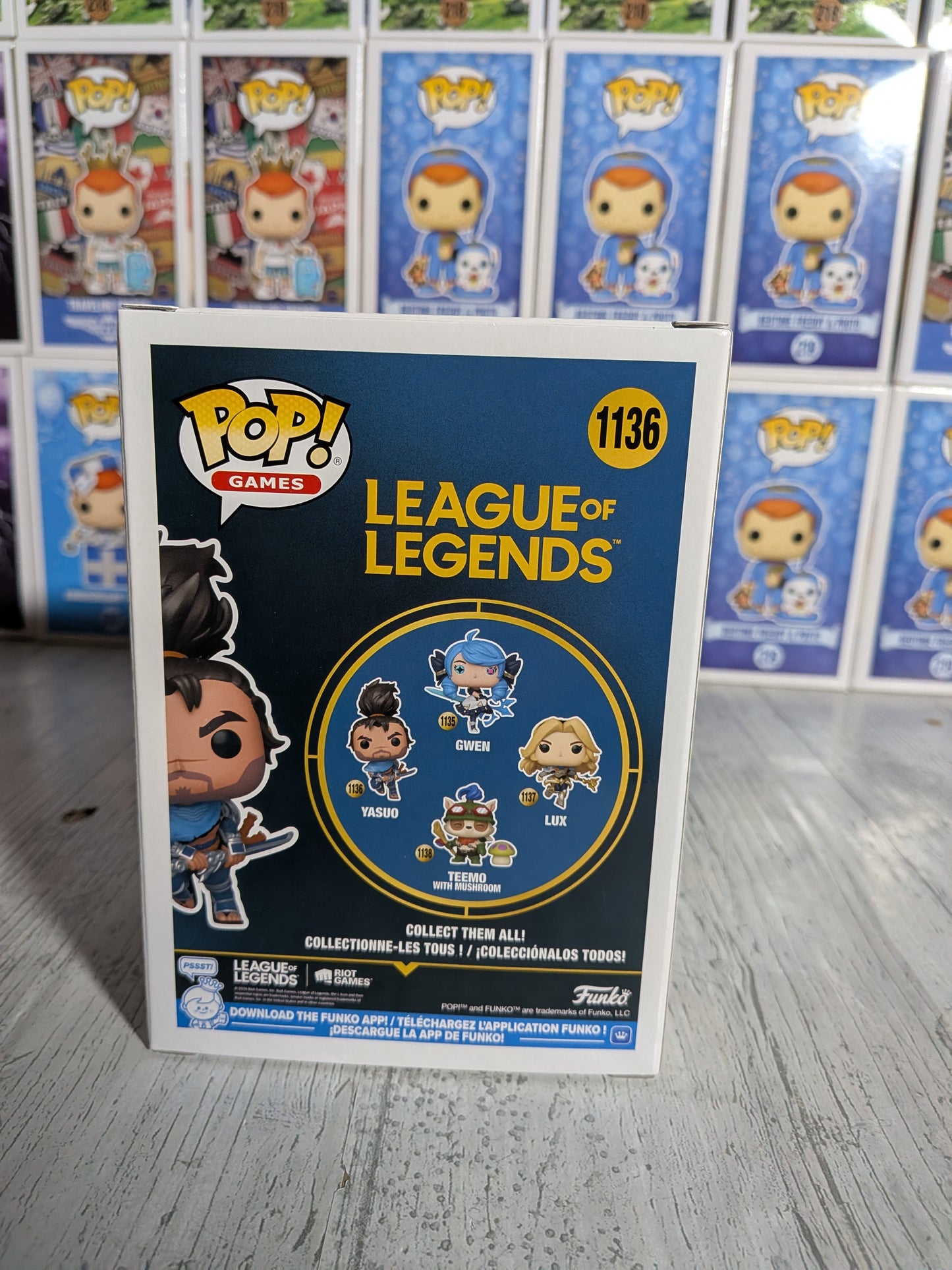 Funko pop League of Legends #1136 - Yasuo