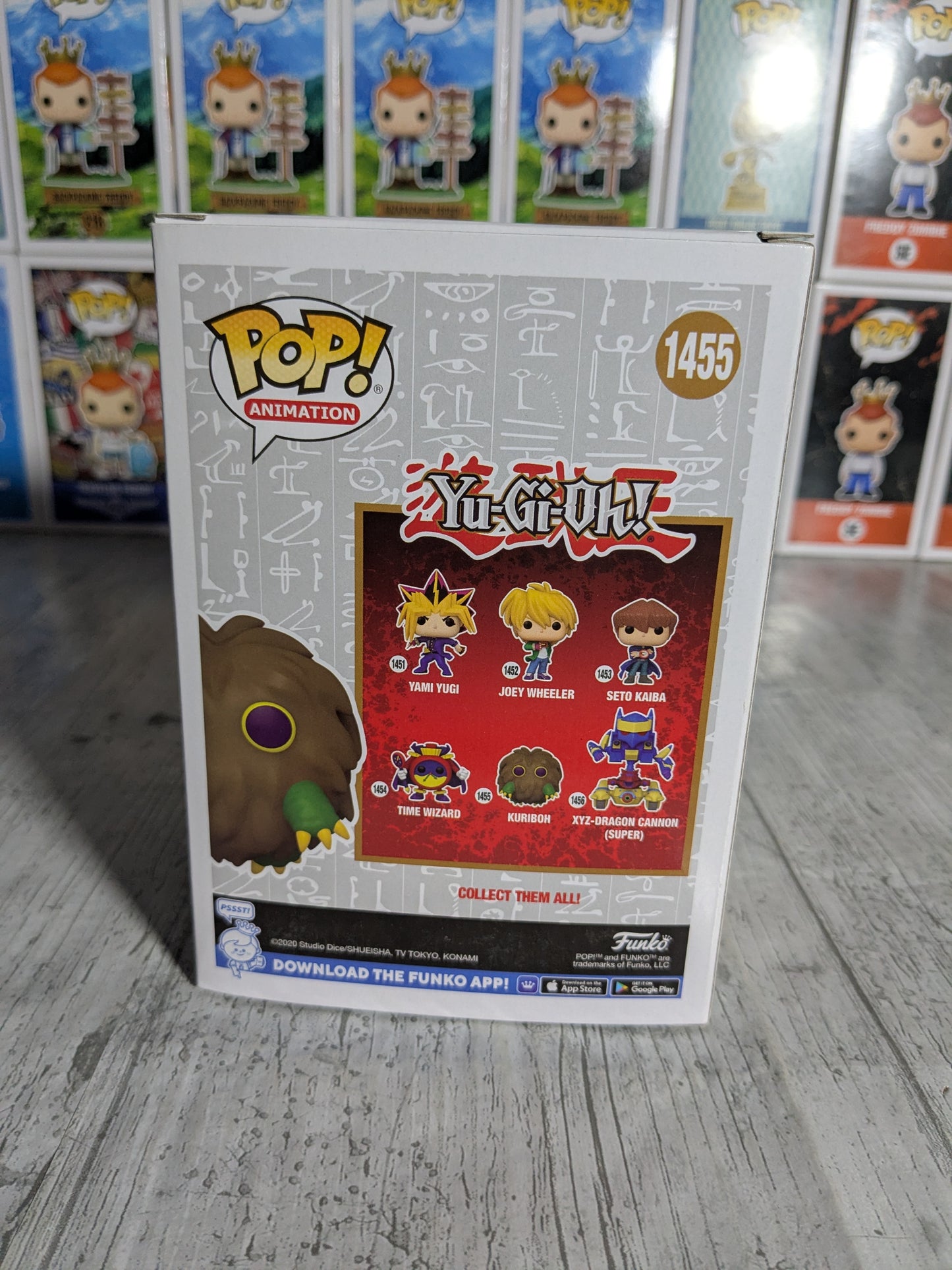 Funko pop 1455 : Kuriboh (Glow/Flocked)