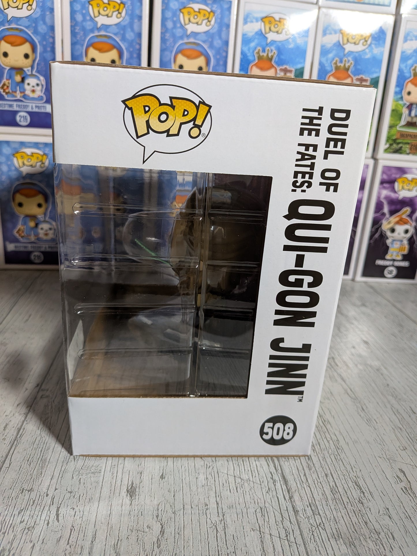 Funko Pop Star Wars Duel of the Fates #508 - Qui-Gon Jinn (AE)