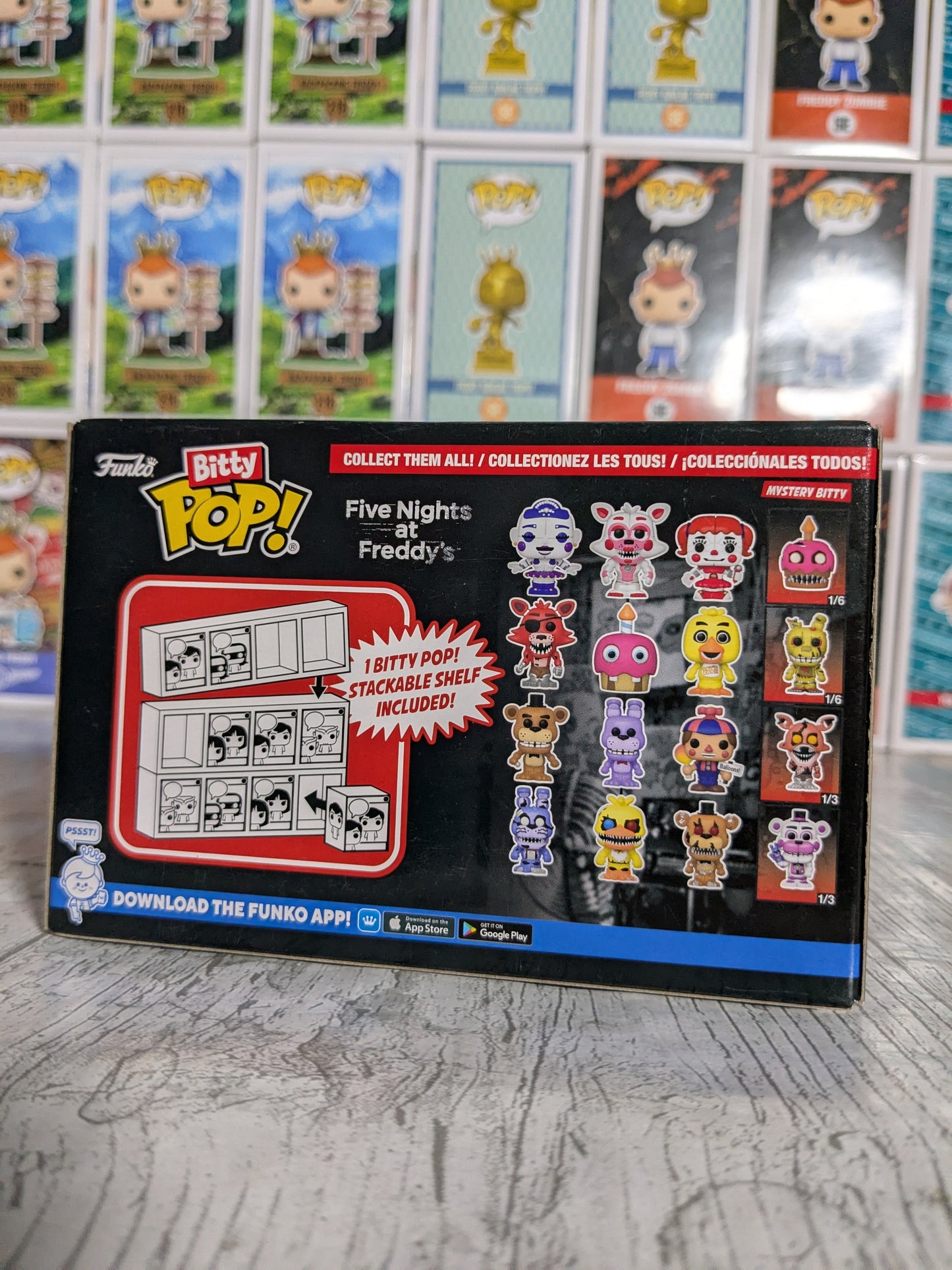 Funko bitty pop : Nightmare Bonnie / Nightmare Chica / Nightmare Freddy / Mystery