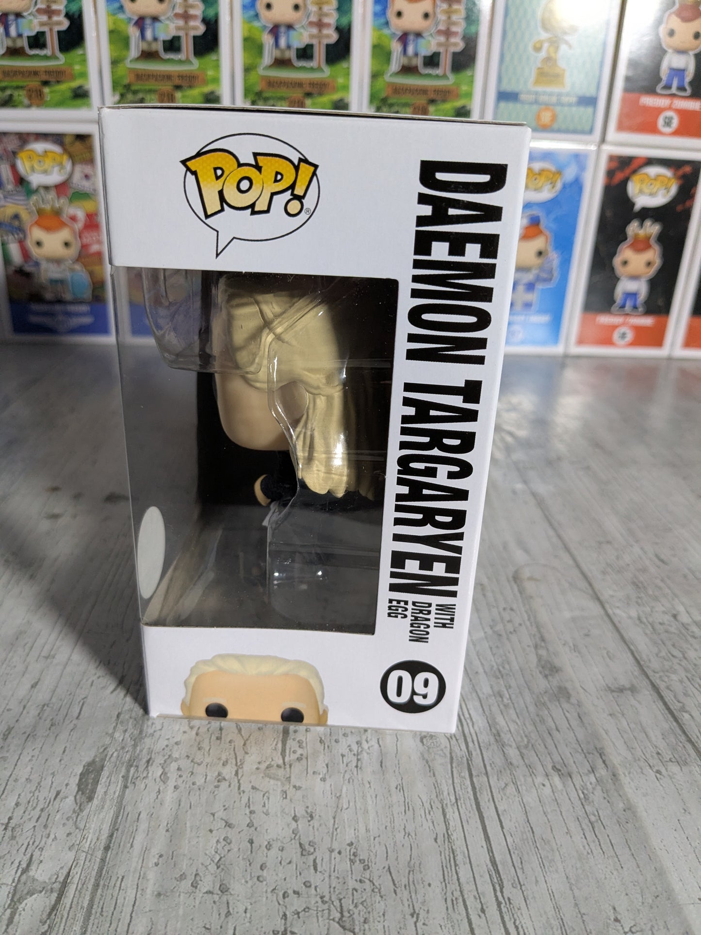 Funko pop House of the Dragon #09 - Daemon Targaryen with Dragon Egg