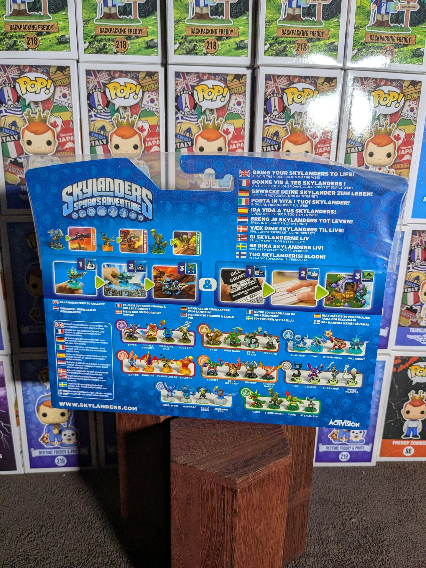 Skylanders : Drobot / Flameslinger / Stump Smash