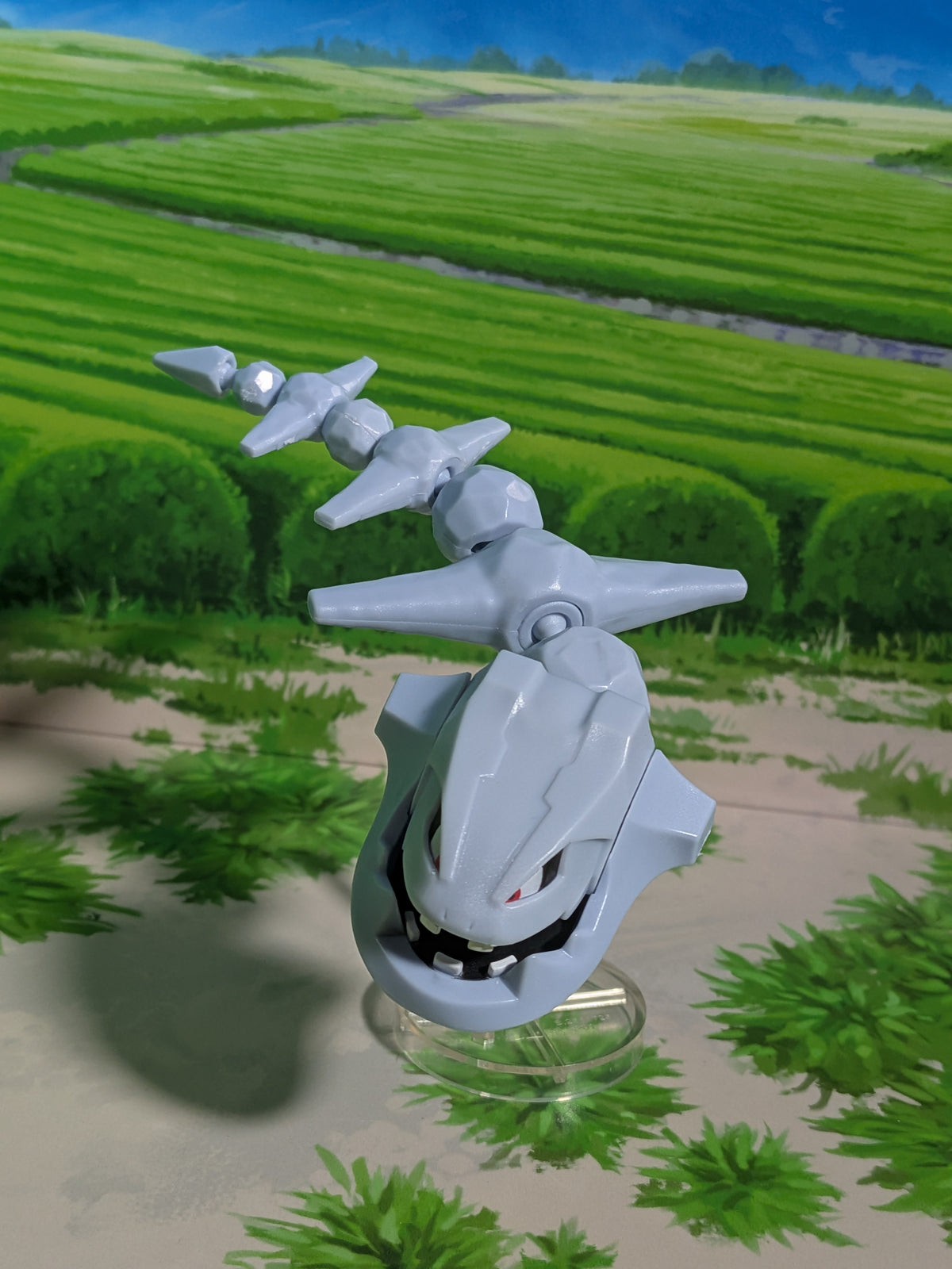 SHODO Pokémon 5 - Steelix | Steelix (Figurine + Accessoire)