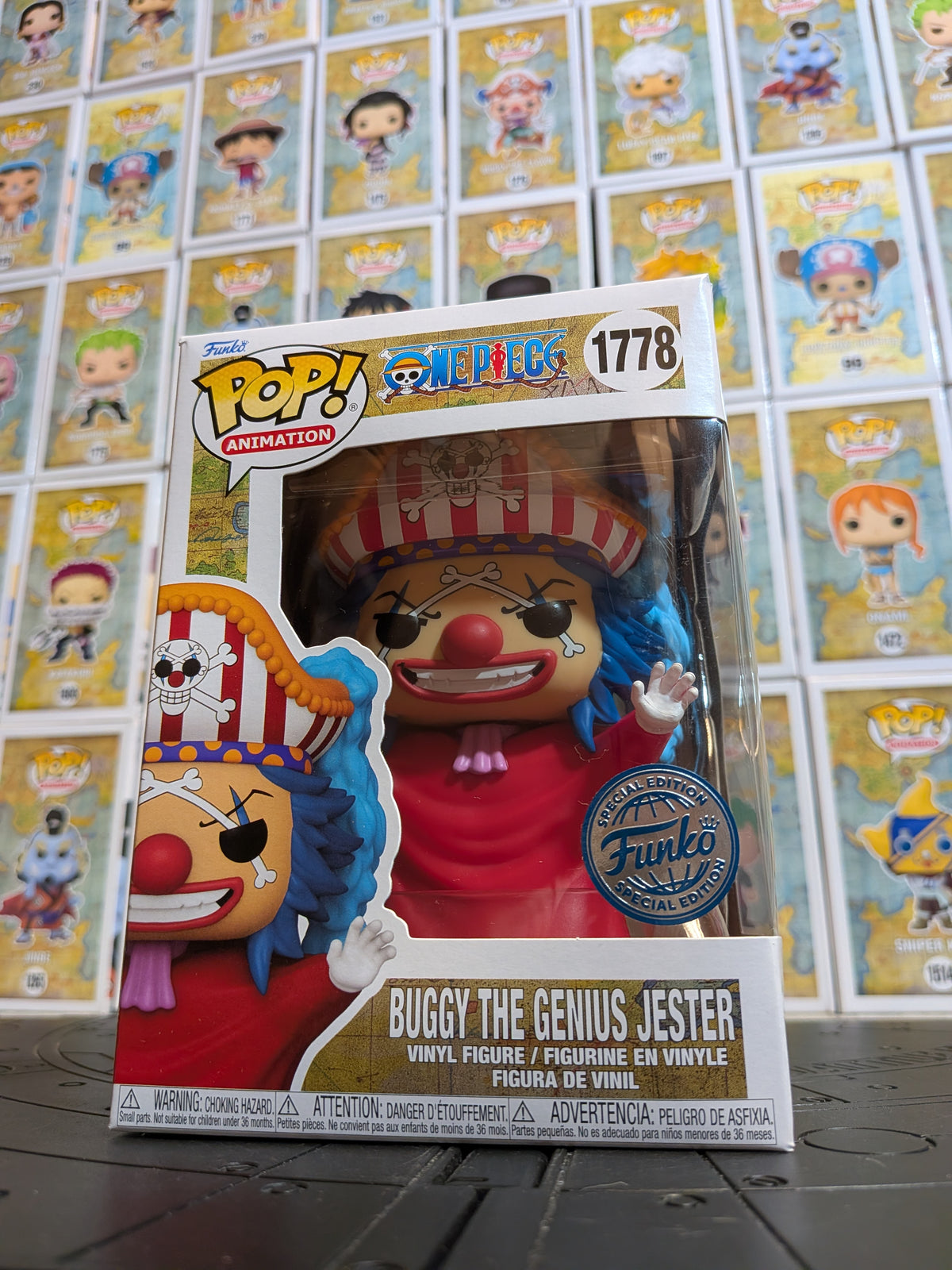 Funko Pop! One Piece #1778 - Buggy The Genius Jester (Special Edition)