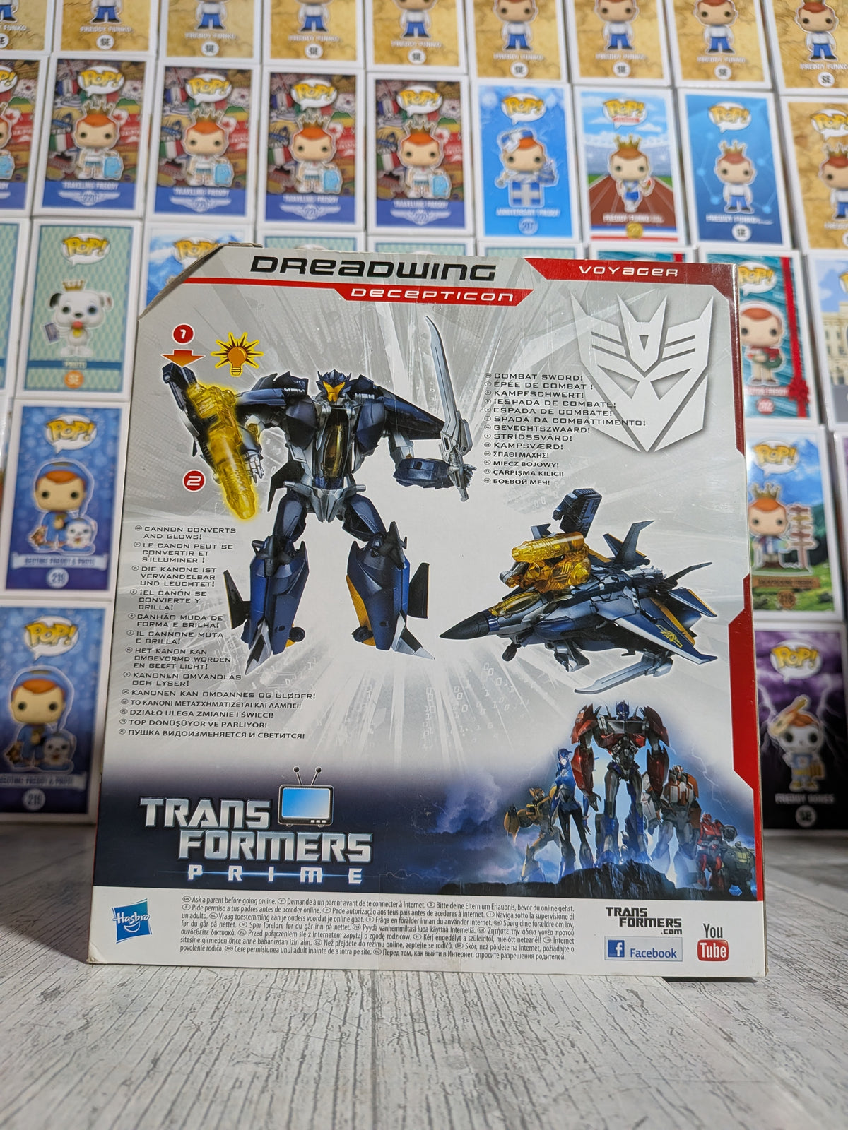 Transformers Prime: Robots in Disguise - Voyager Class : Decepticon Dreadwing